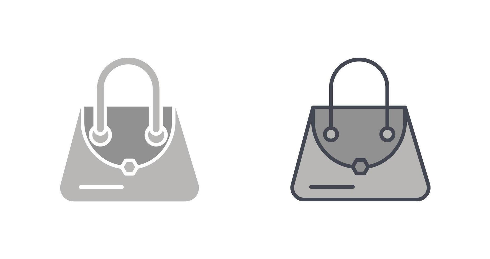 bolso icono diseño vector