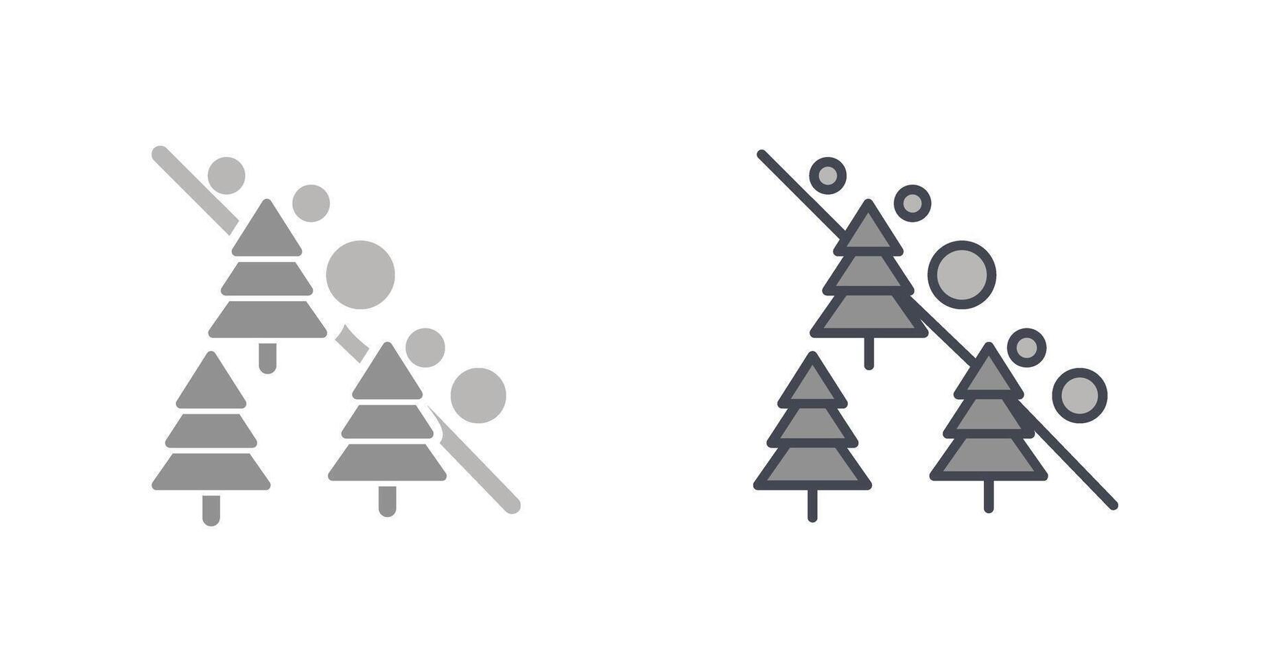 Avalanche Icon Design vector