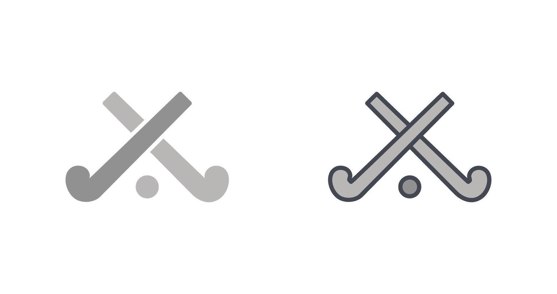 Ice Hockey Icon Design vector