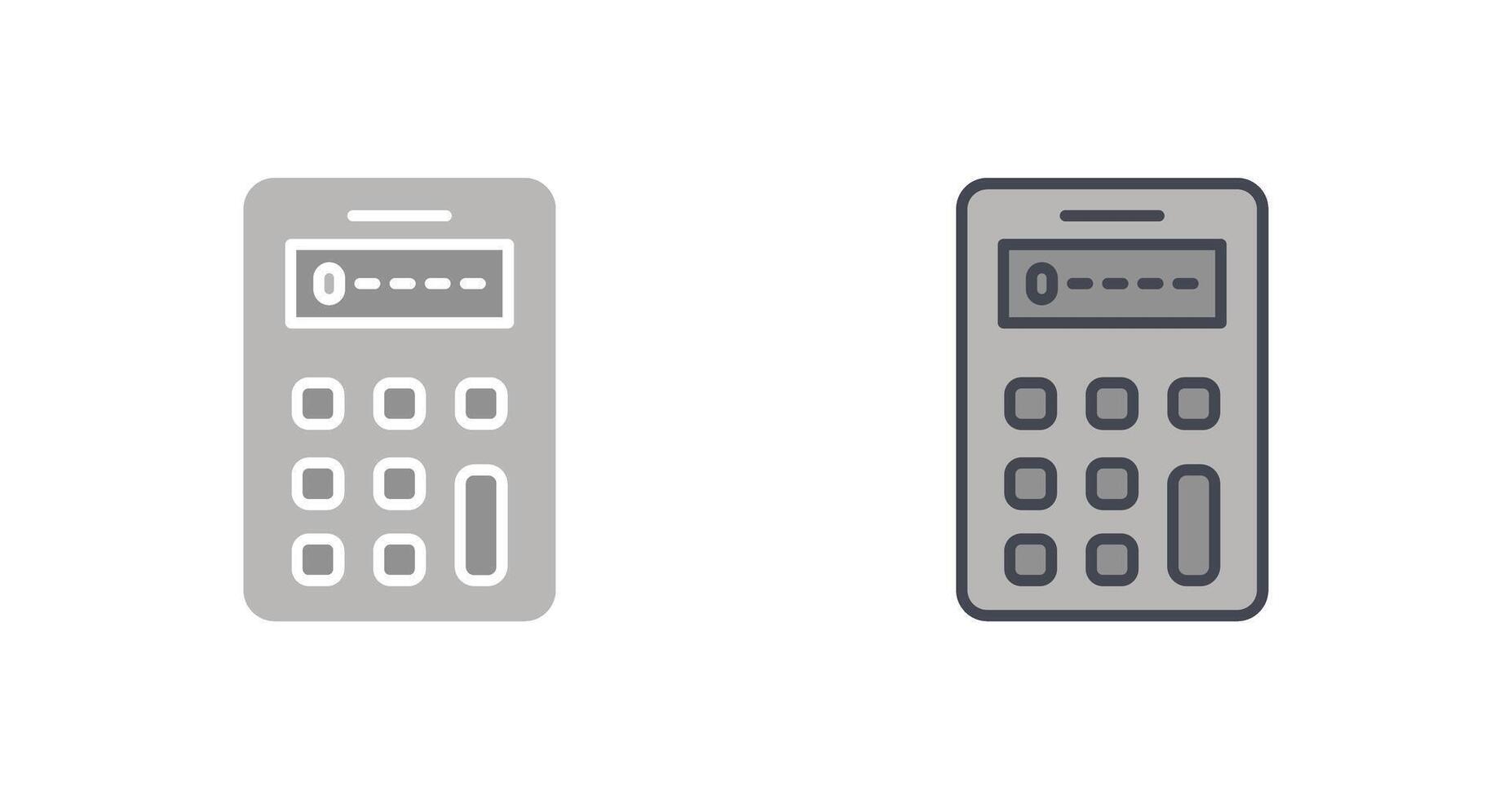 Calculator Icon Design vector