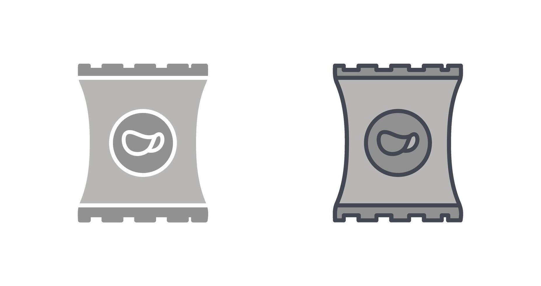 Chips Icon Design vector