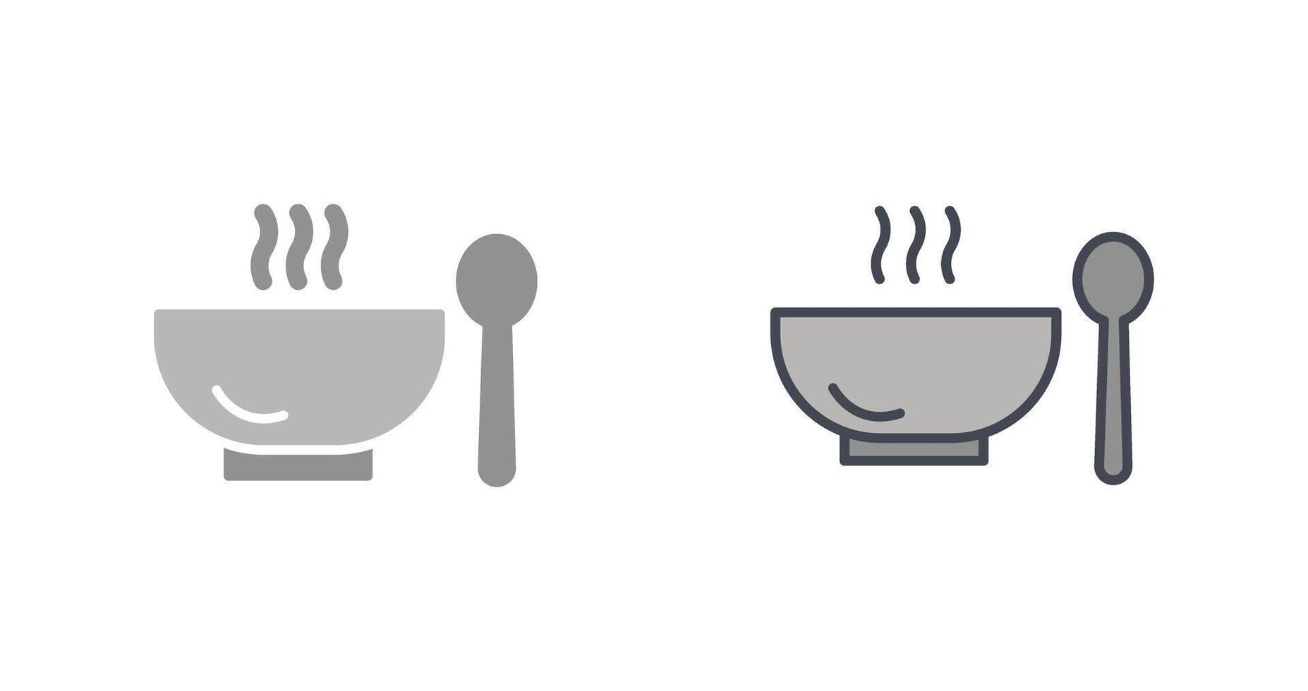 Soup,food,bowl,meal,hot,spoon, Icon Design vector