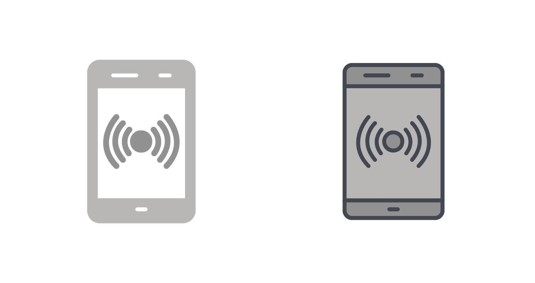 Personal Hotspot Icon Design vector