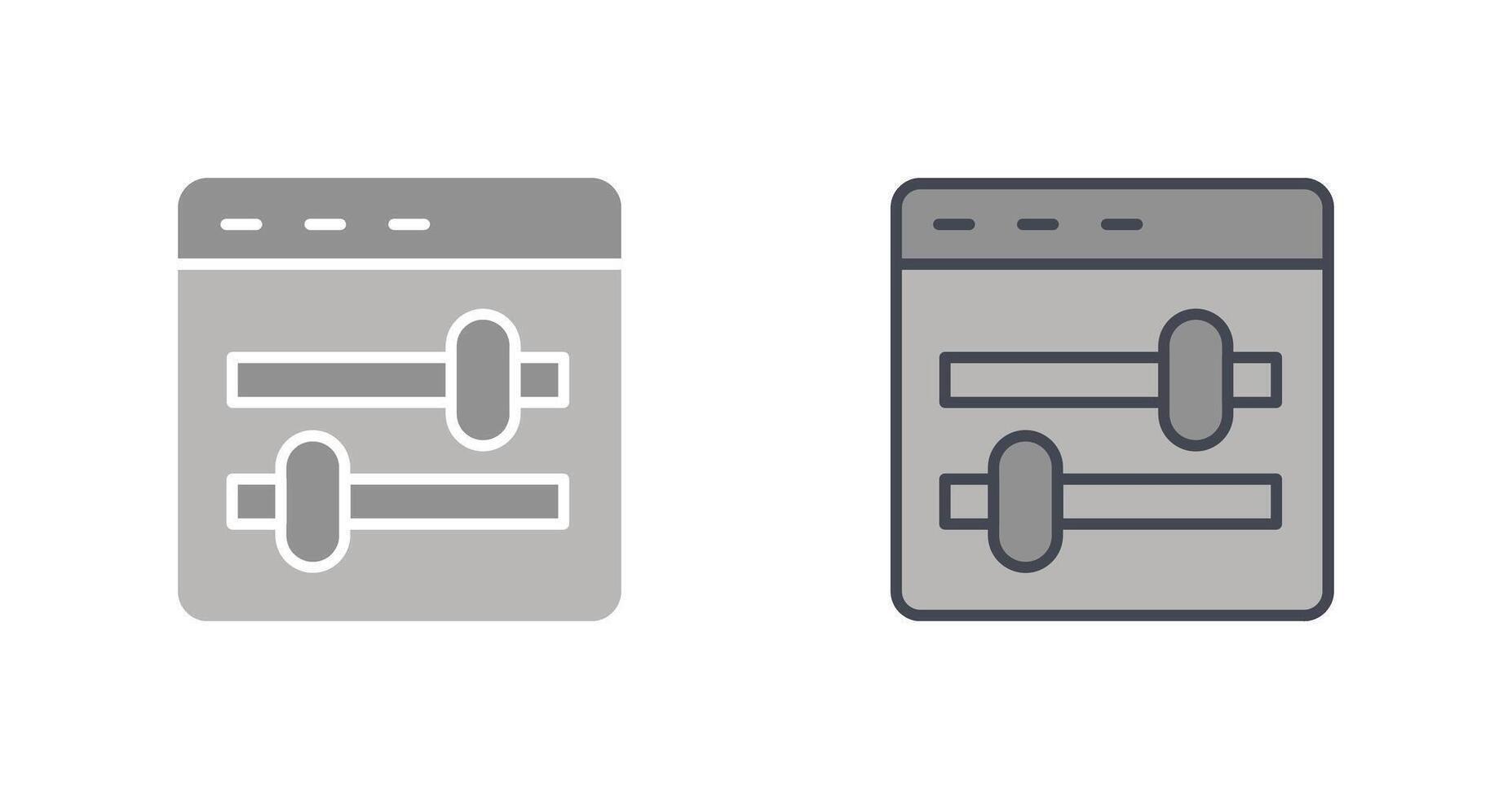 Switch Icon Design vector
