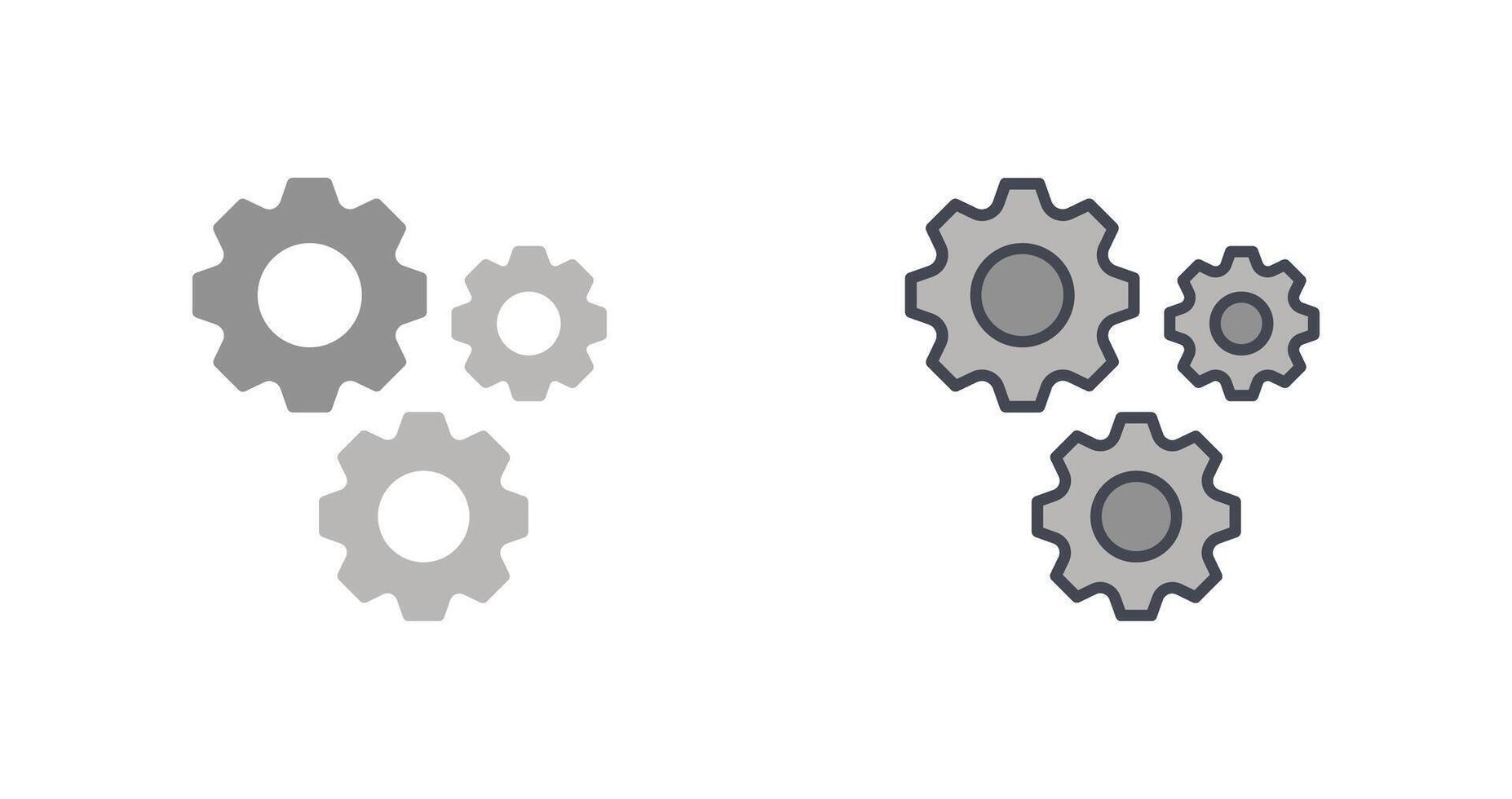 Gear Icon Design vector
