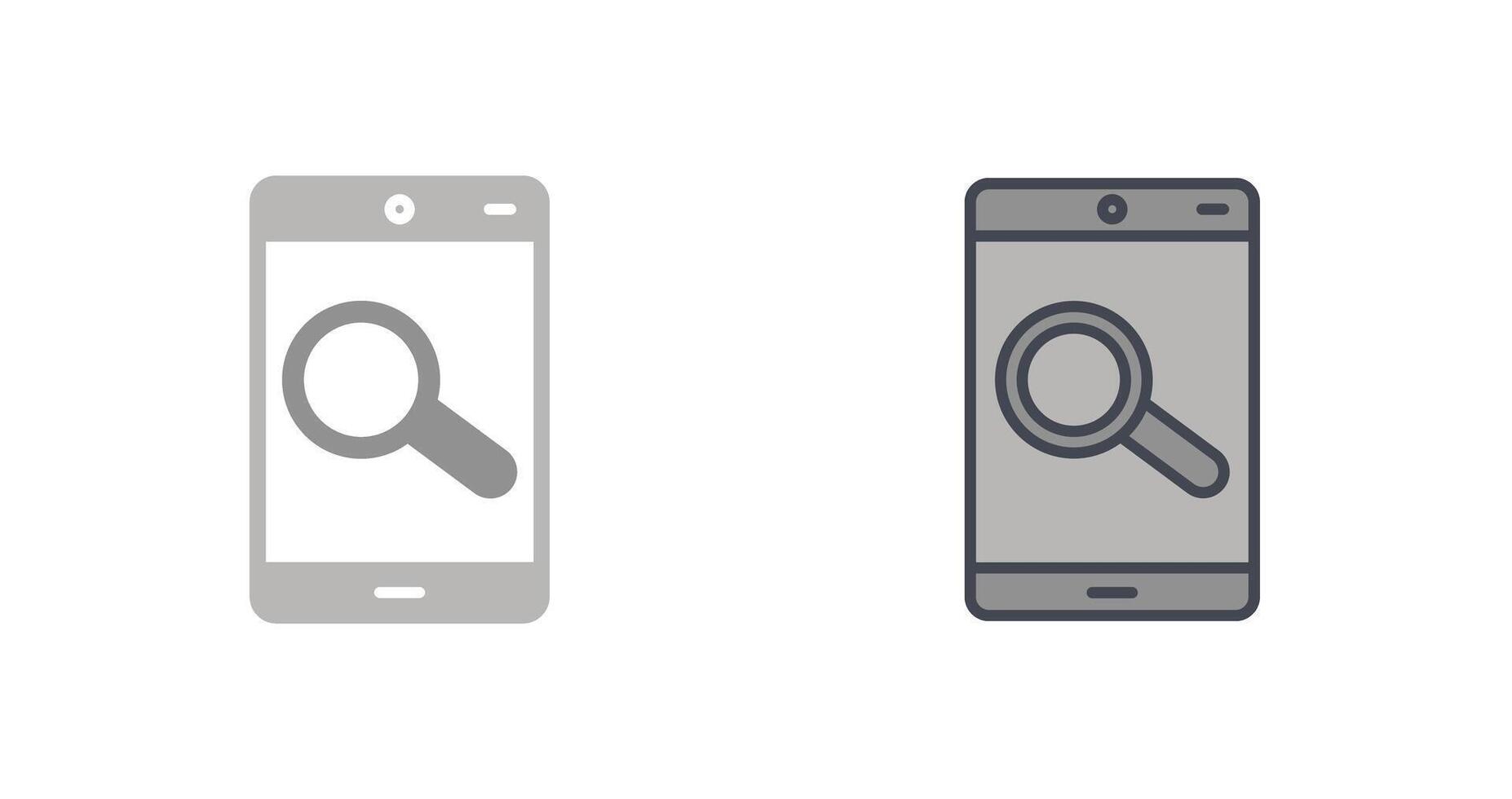 Search Icon Design vector