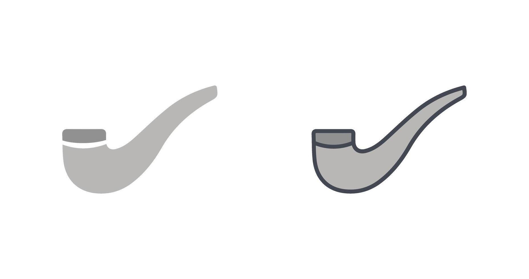 Pipe Icon Design vector