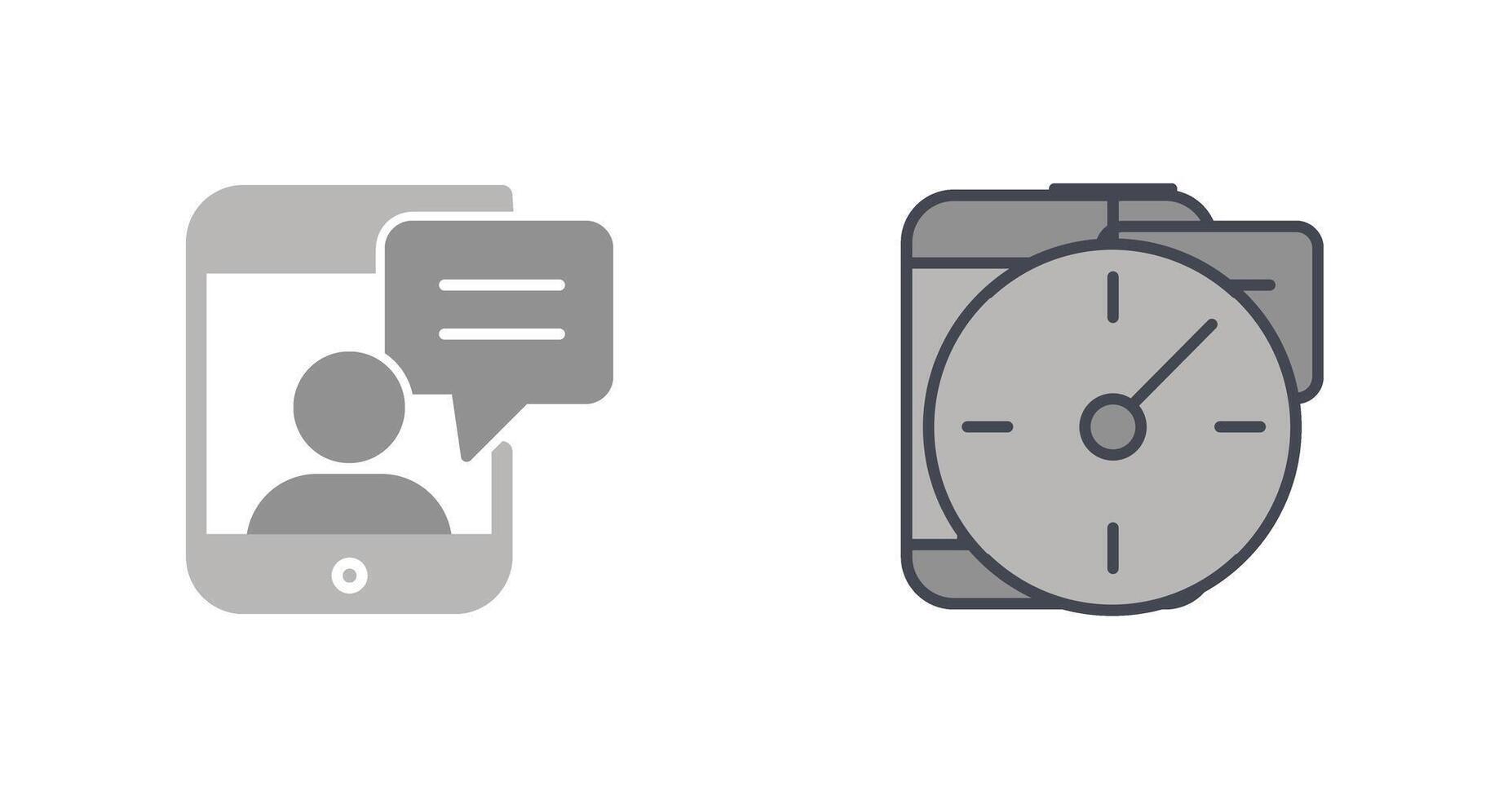 diseño de icono de conversación vector