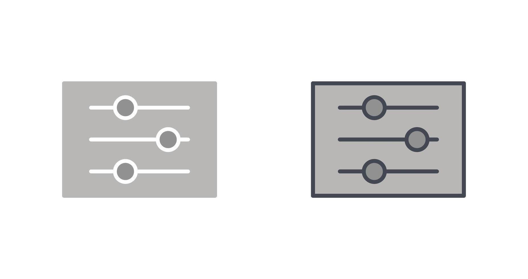 Filter Icon Design vector