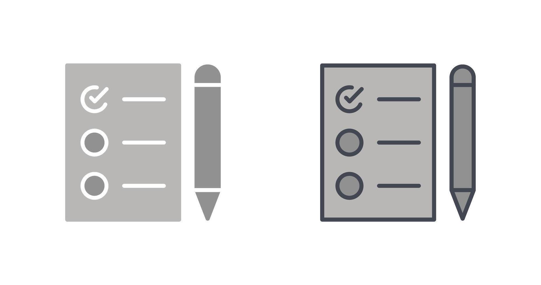 Task List Icon Design vector