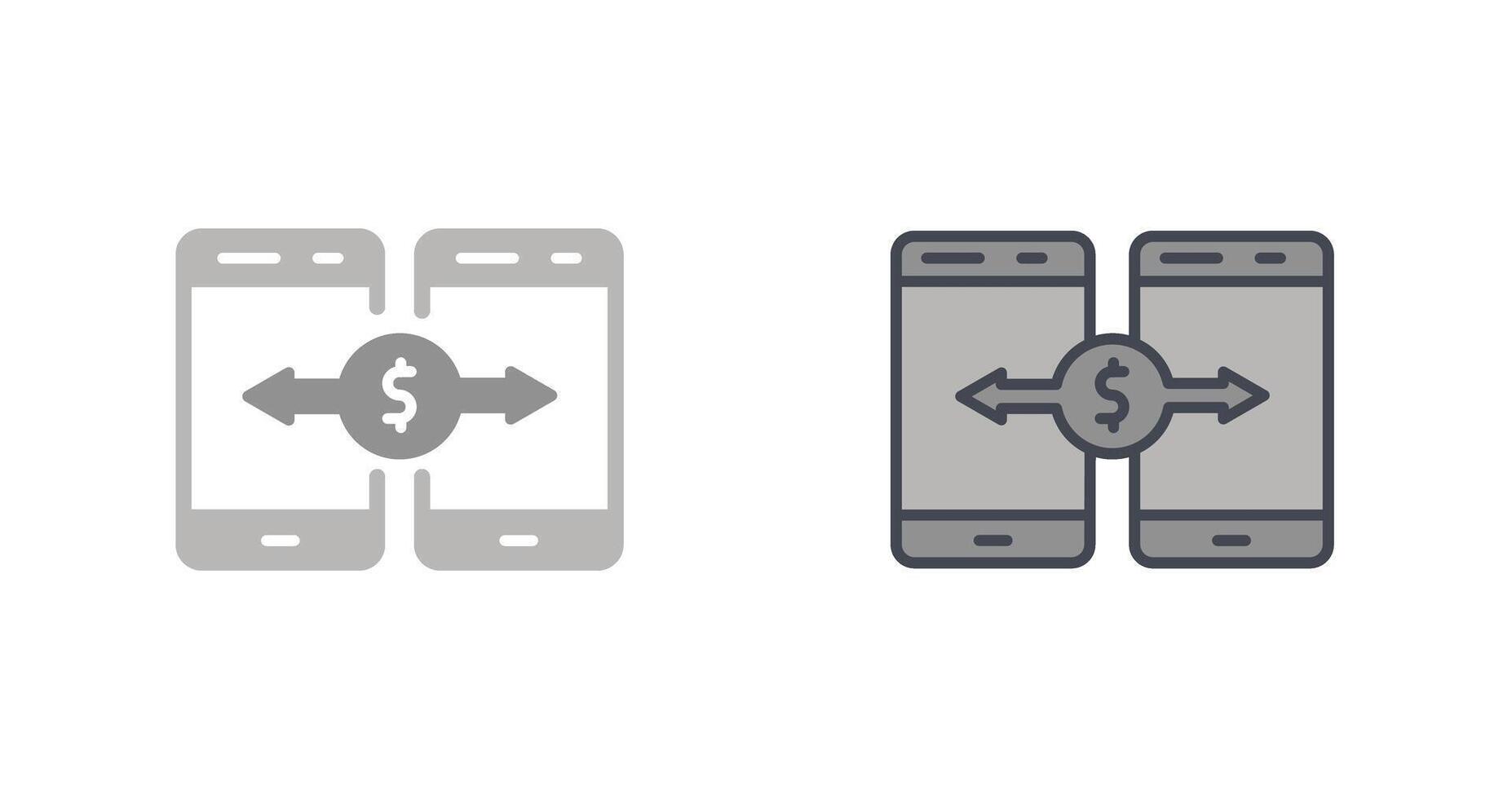 Exchange Icon Design vector