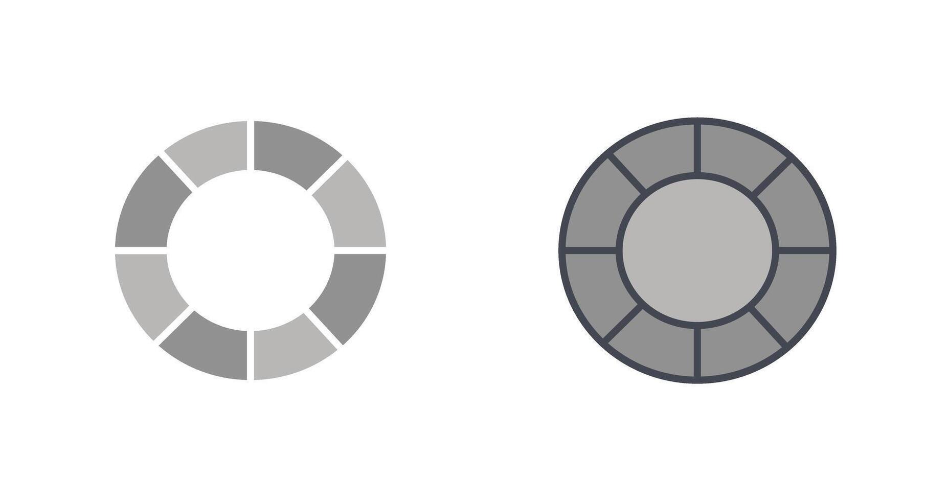 Life Preserver Icon Design vector