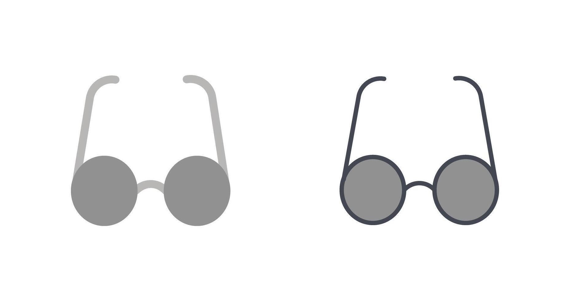 Sunglasses Icon Design vector