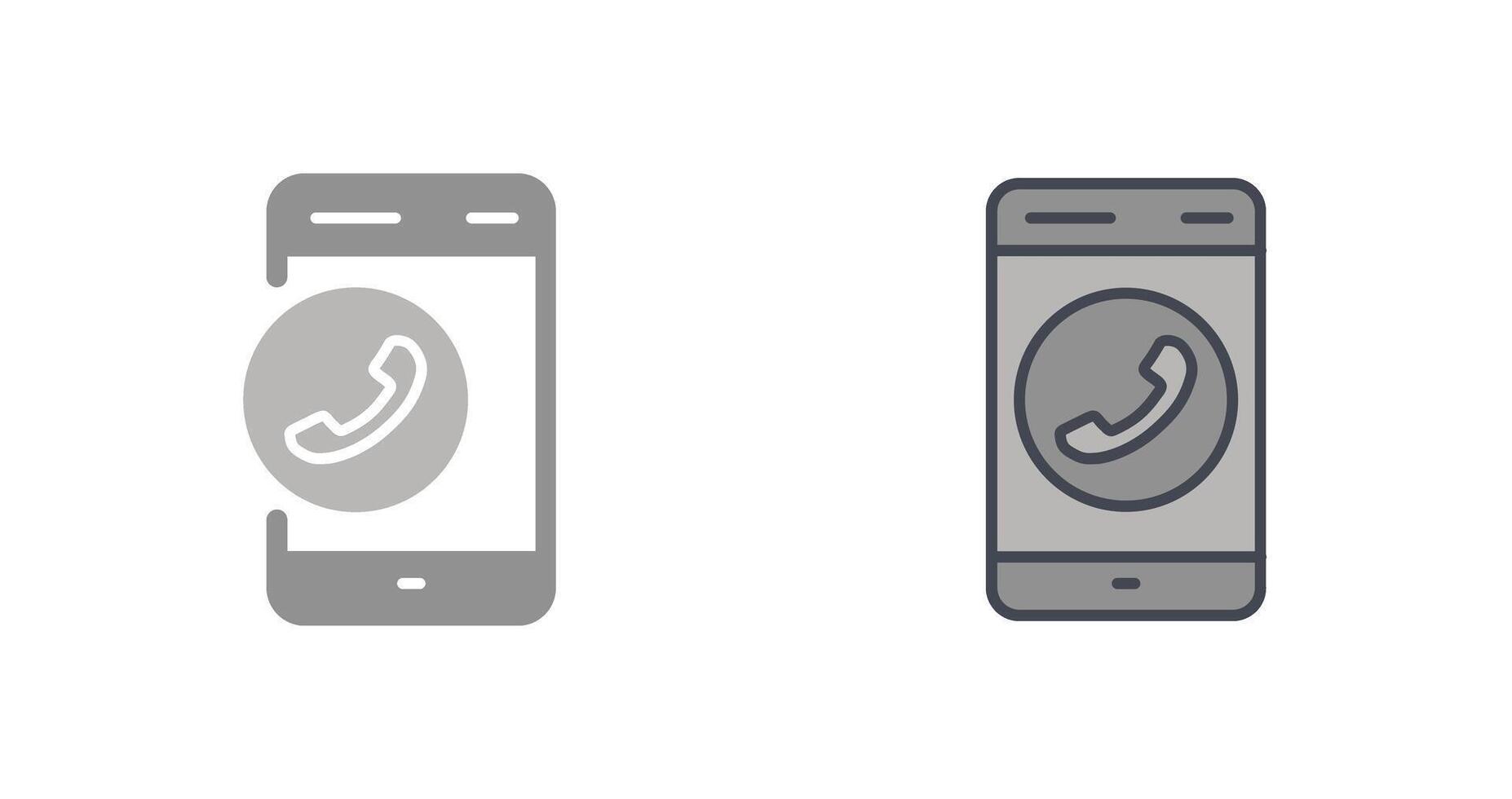 Calling Icon Design vector
