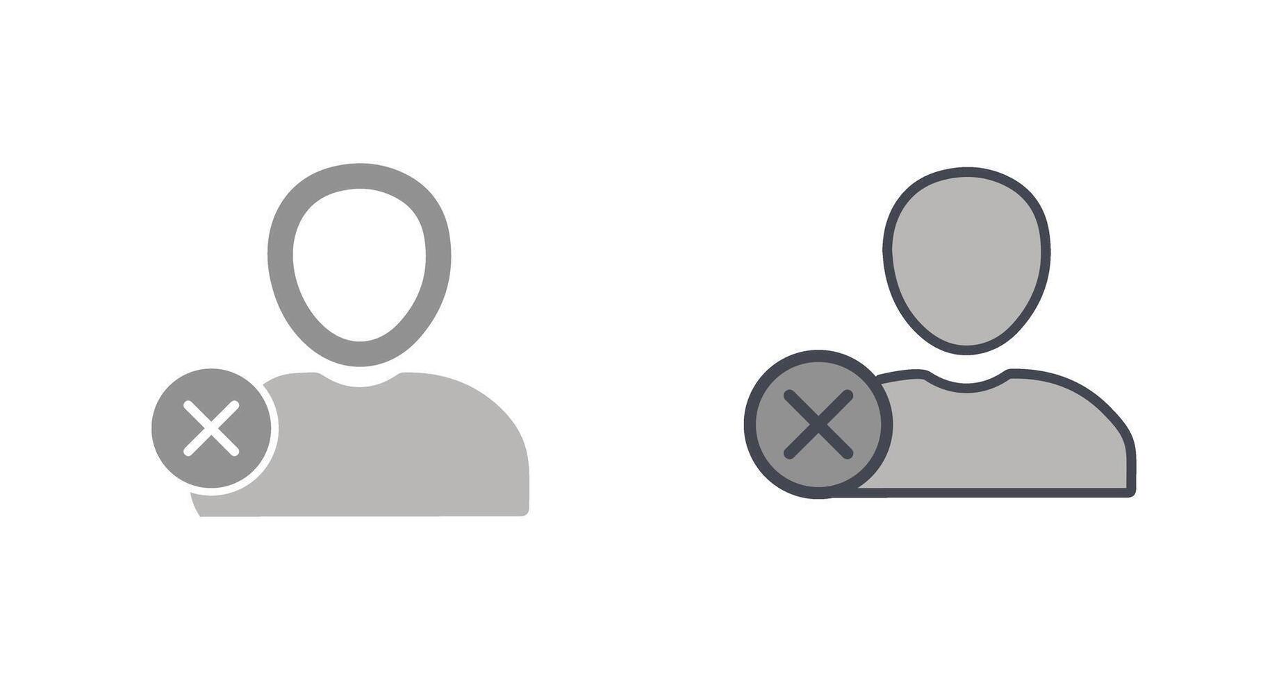 Delete Icon Design vector