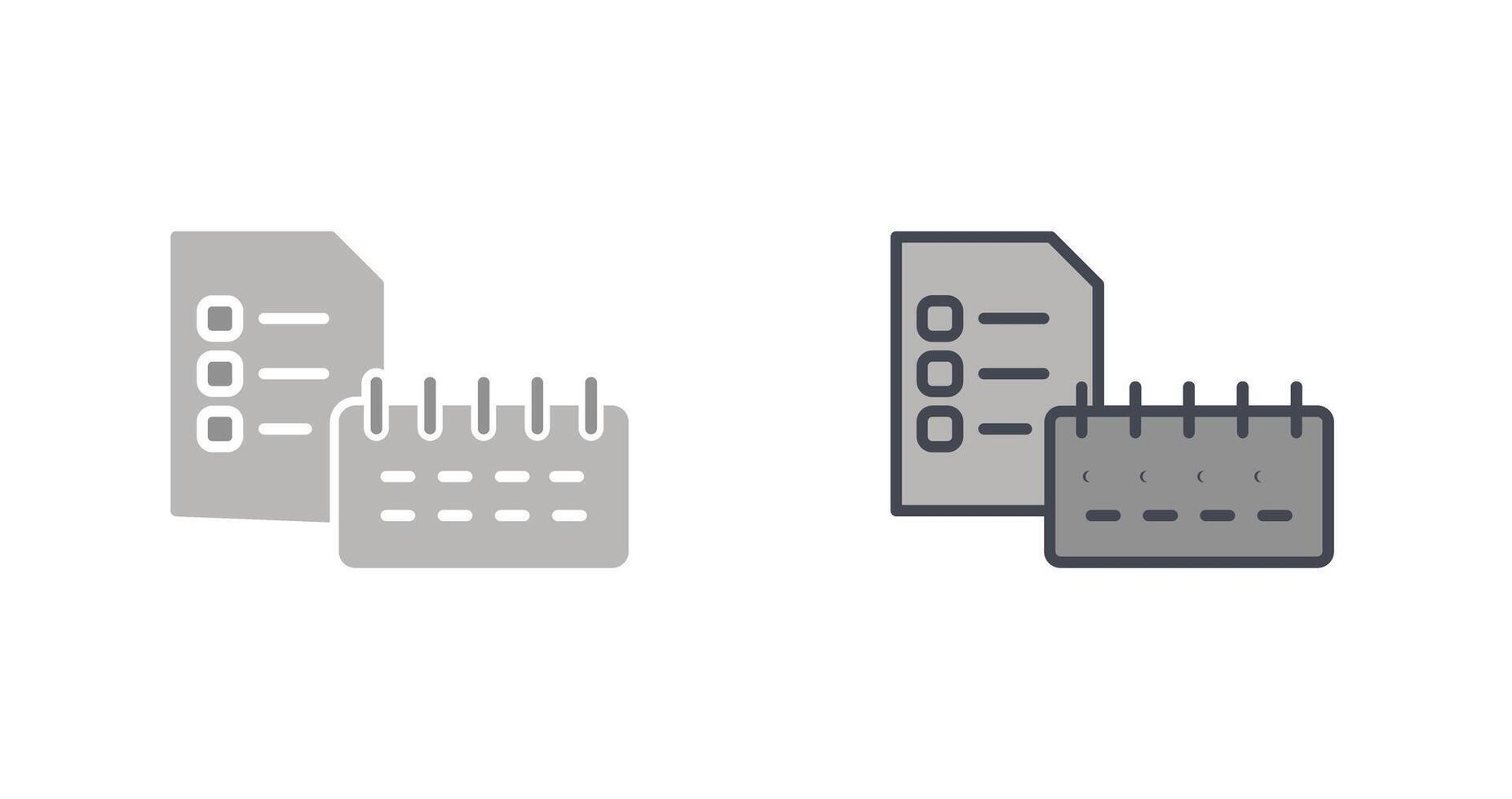 Tasks Icon Design vector