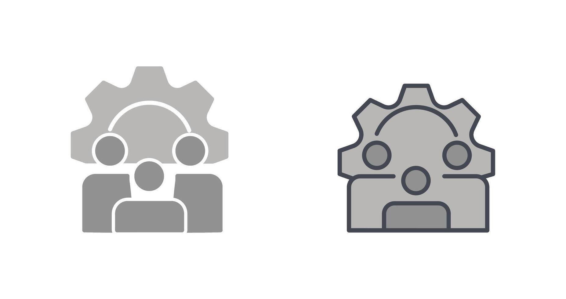 Manage Icon Design vector