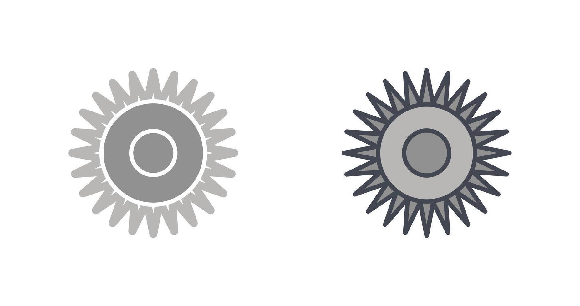 Optical Radiation Icon Design vector
