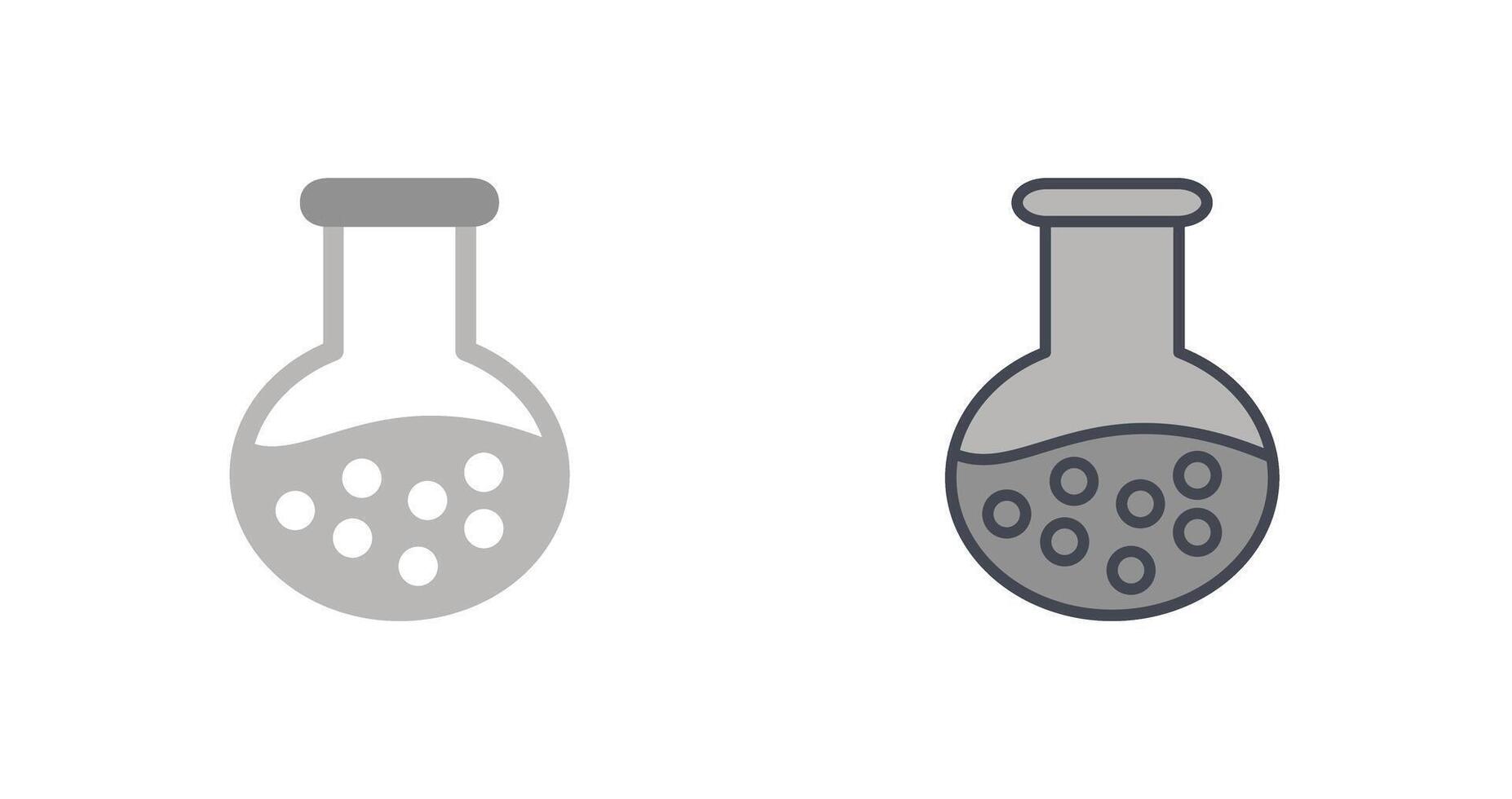 Acidic Liquid Icon Design vector