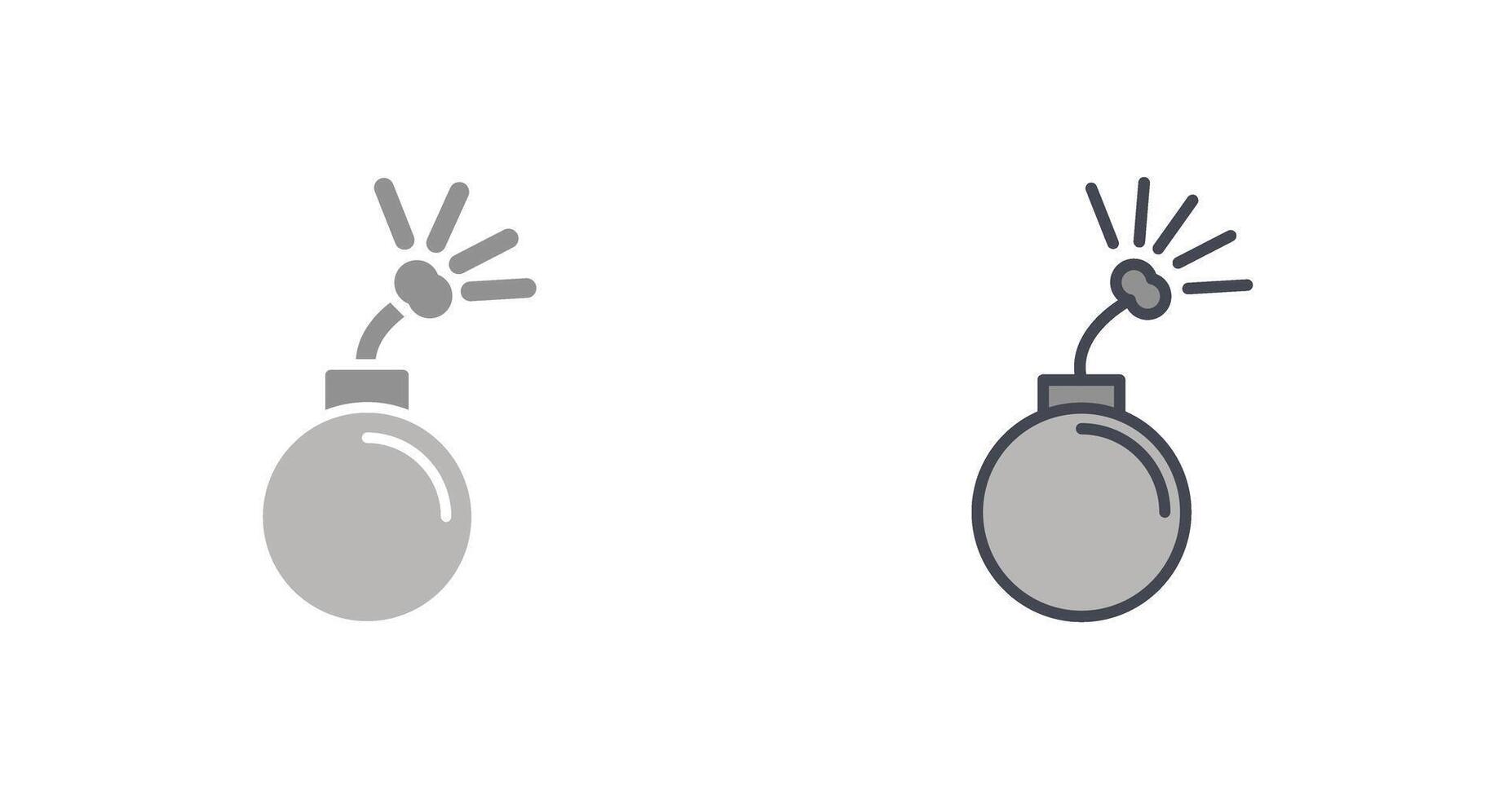 Danger of Explosion Icon Design vector