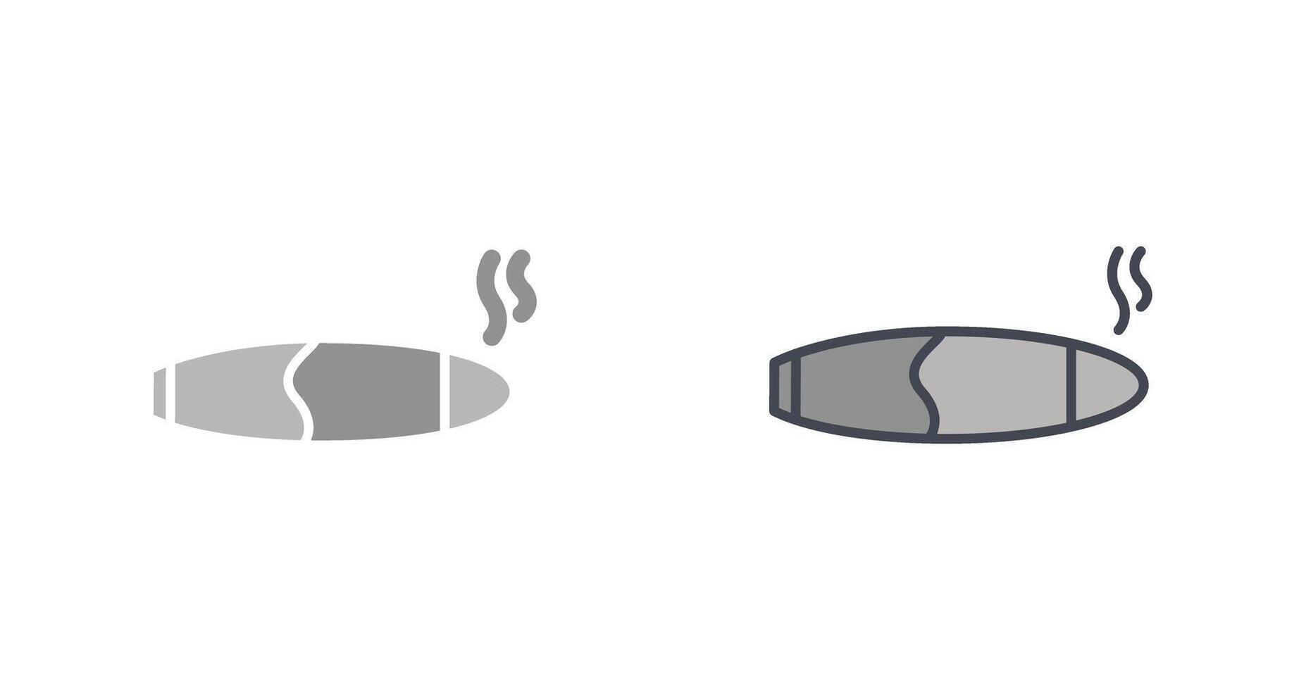 Cigar Icon Design vector