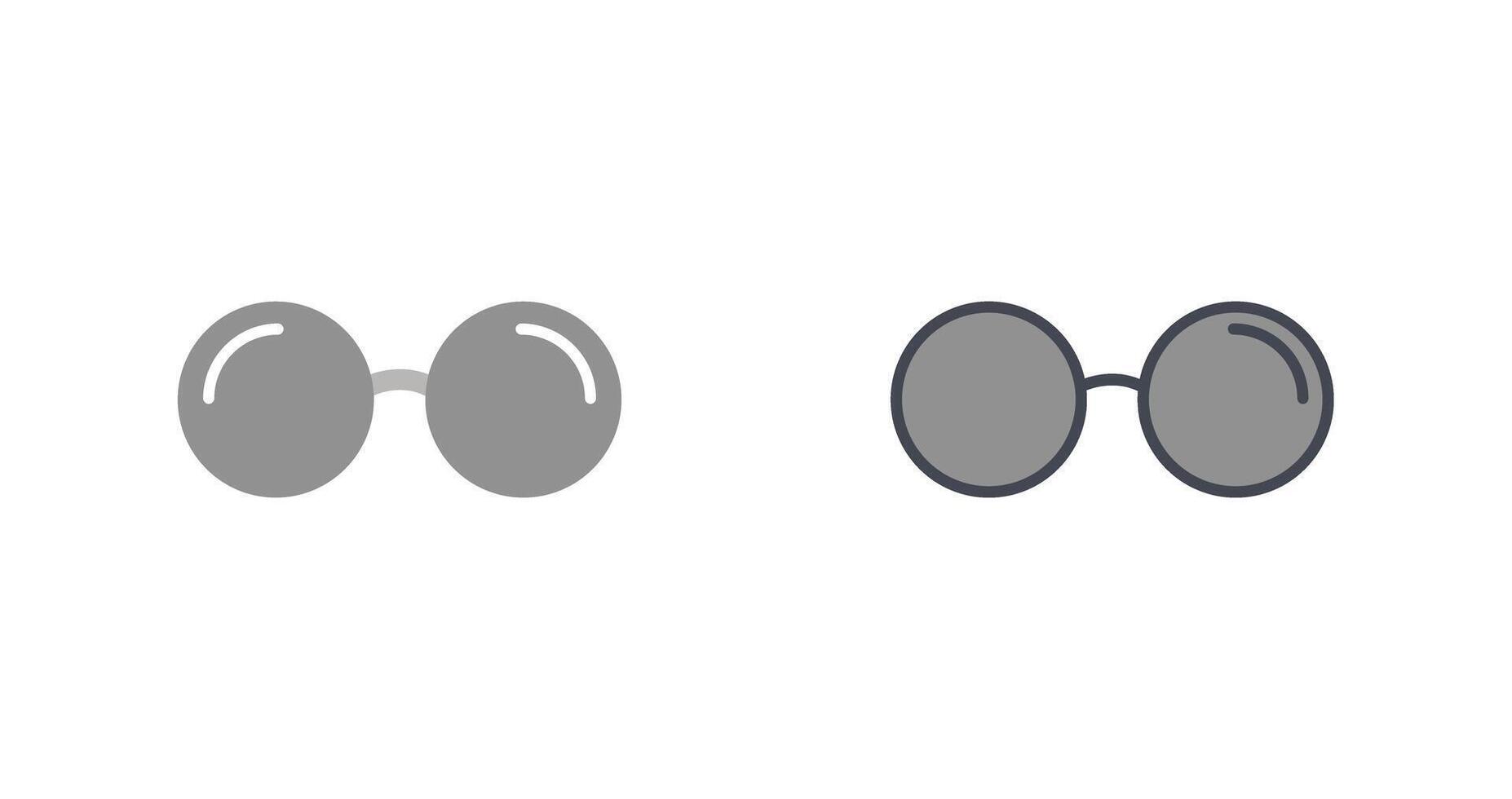Glasses Icon Design vector