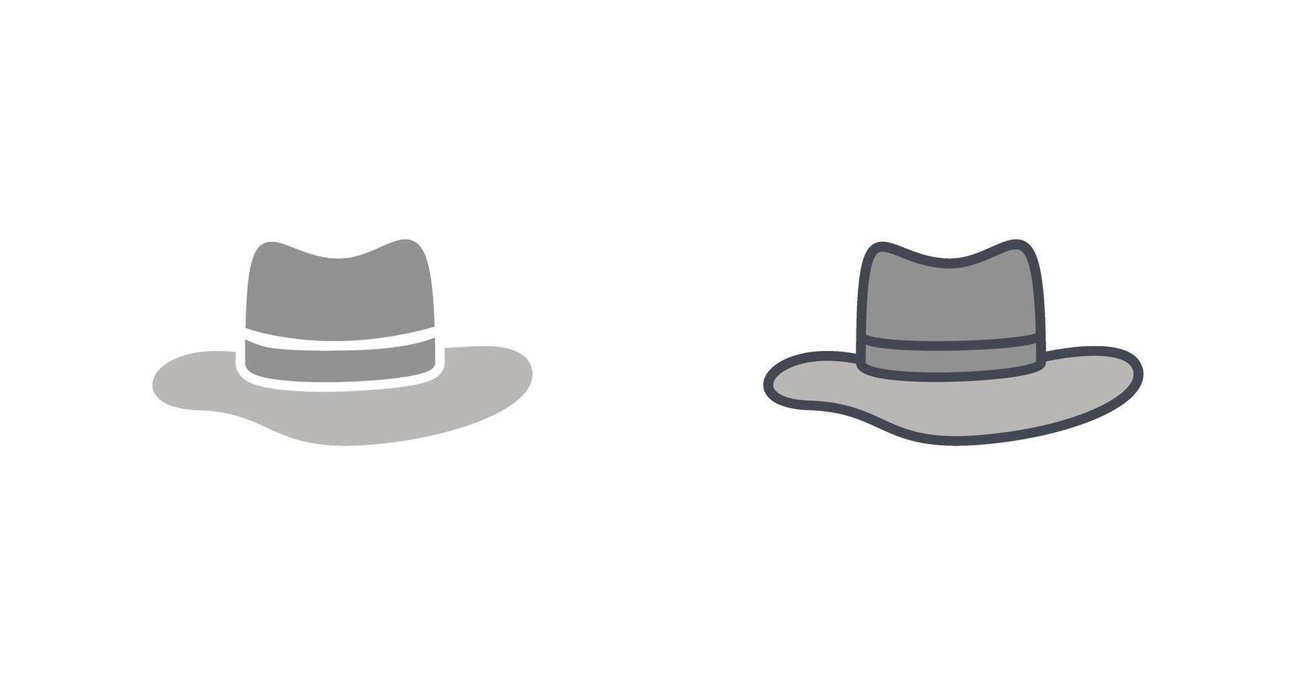 sombrero v icono diseño vector