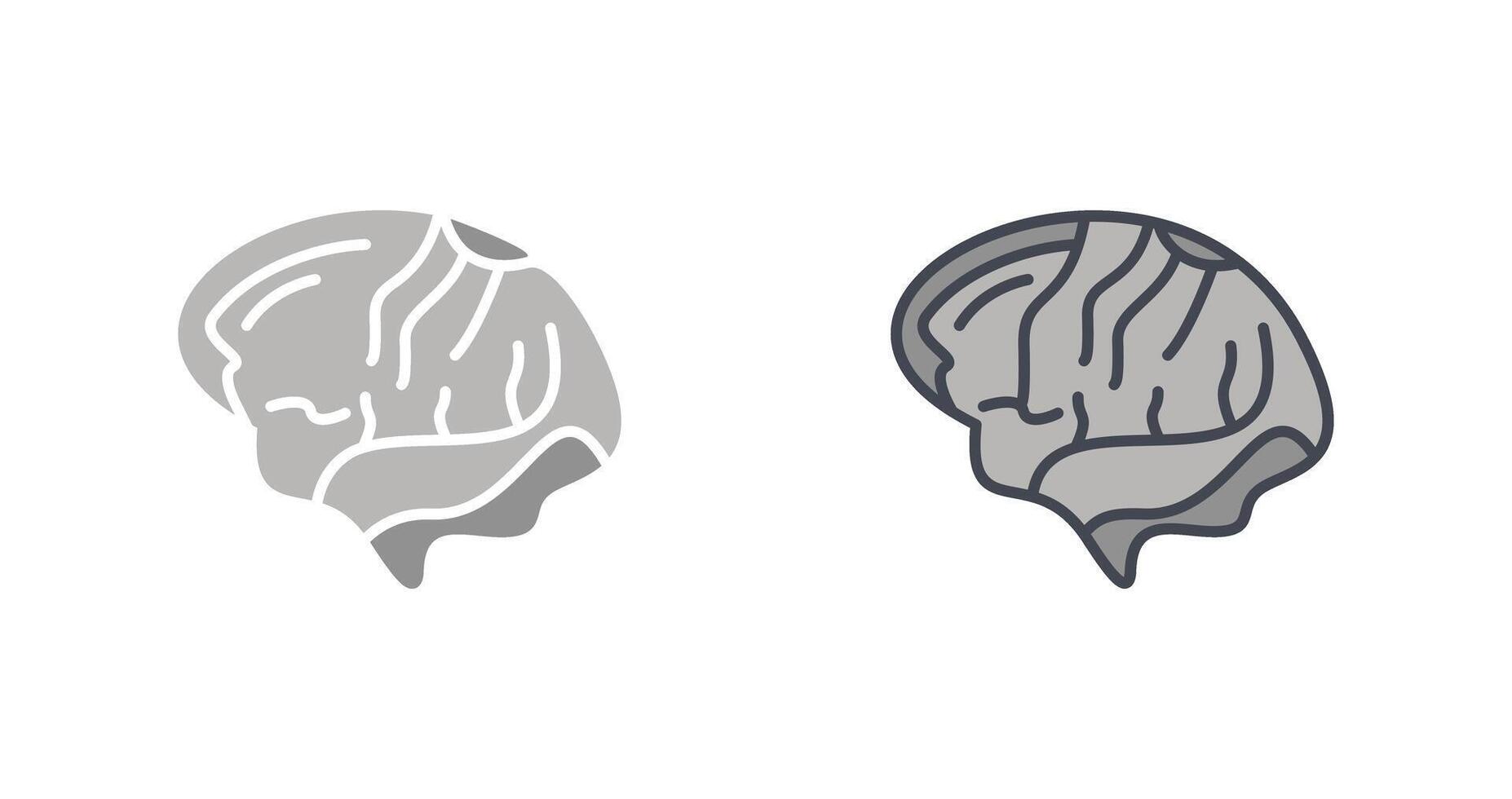 Brain Icon Design vector