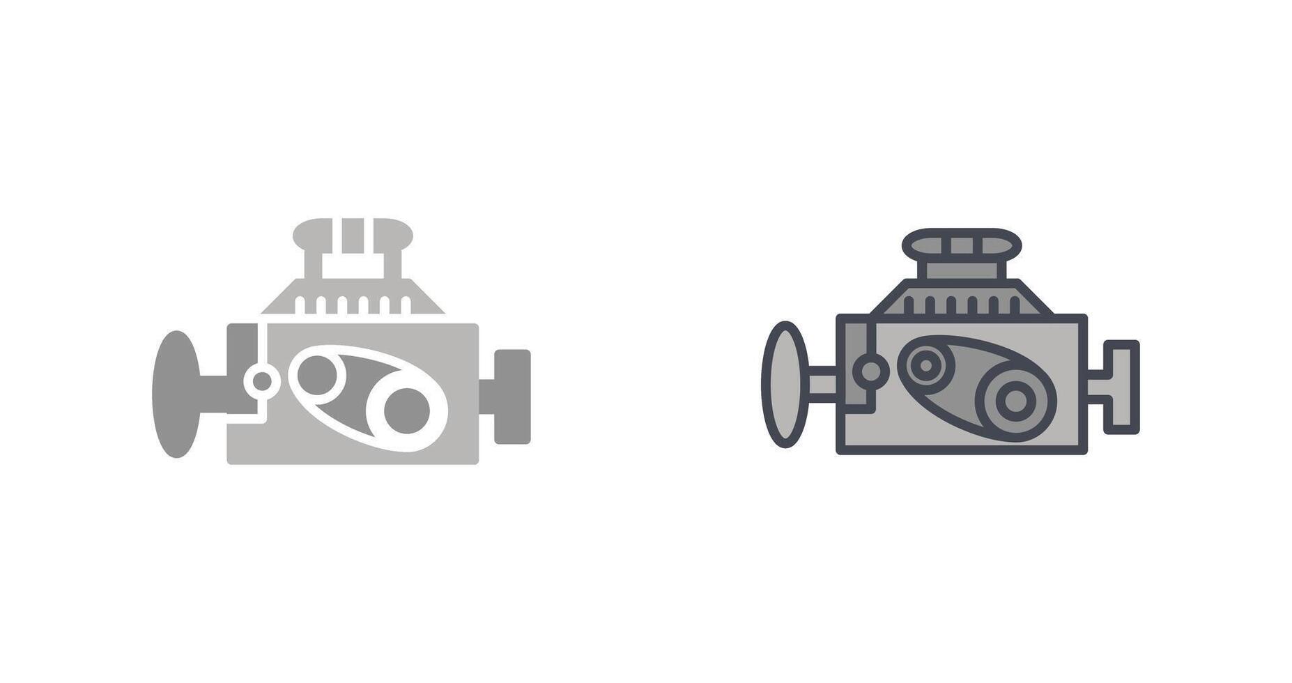 Engine Icon Design vector