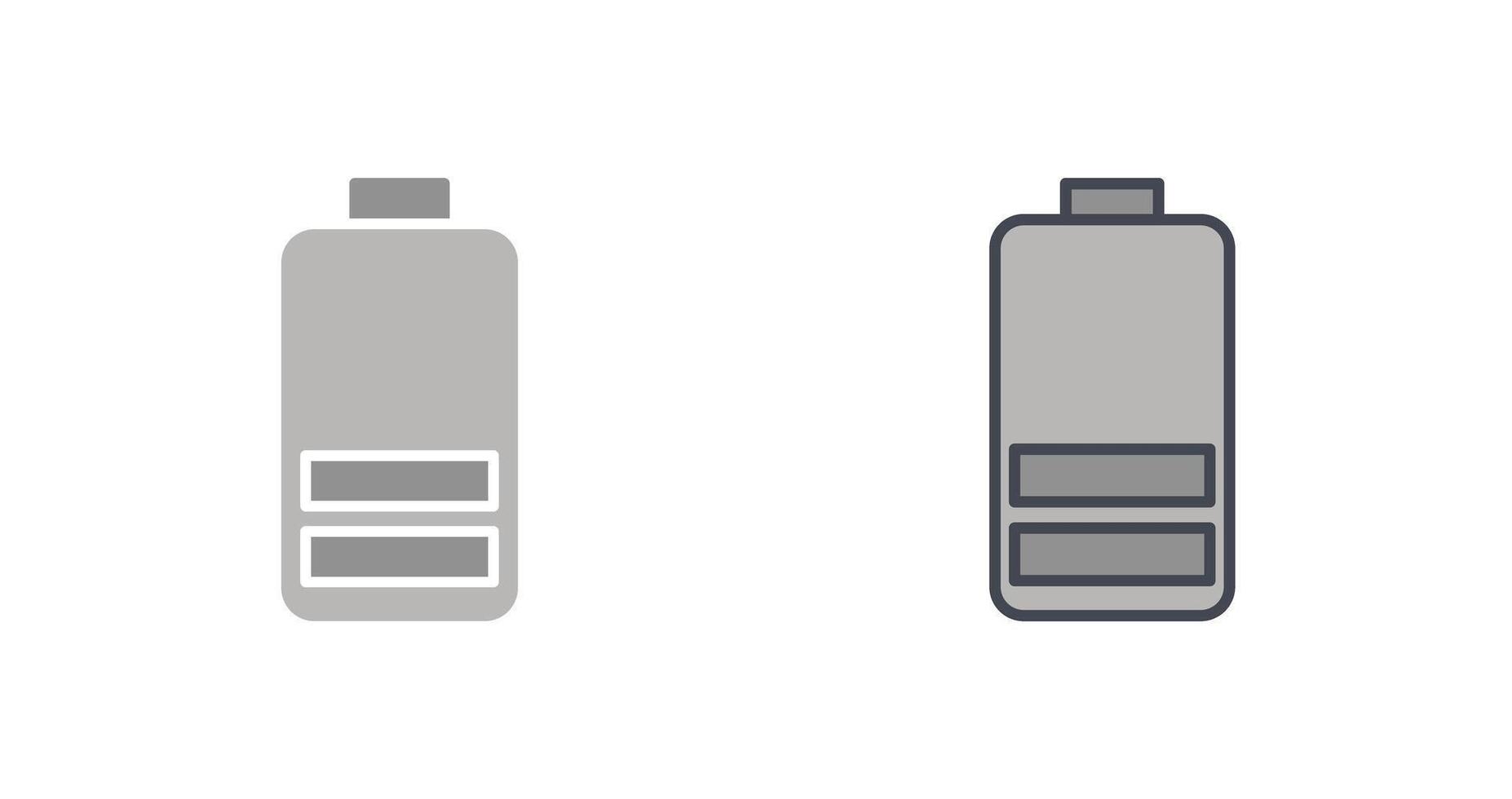 Battery Icon Design vector