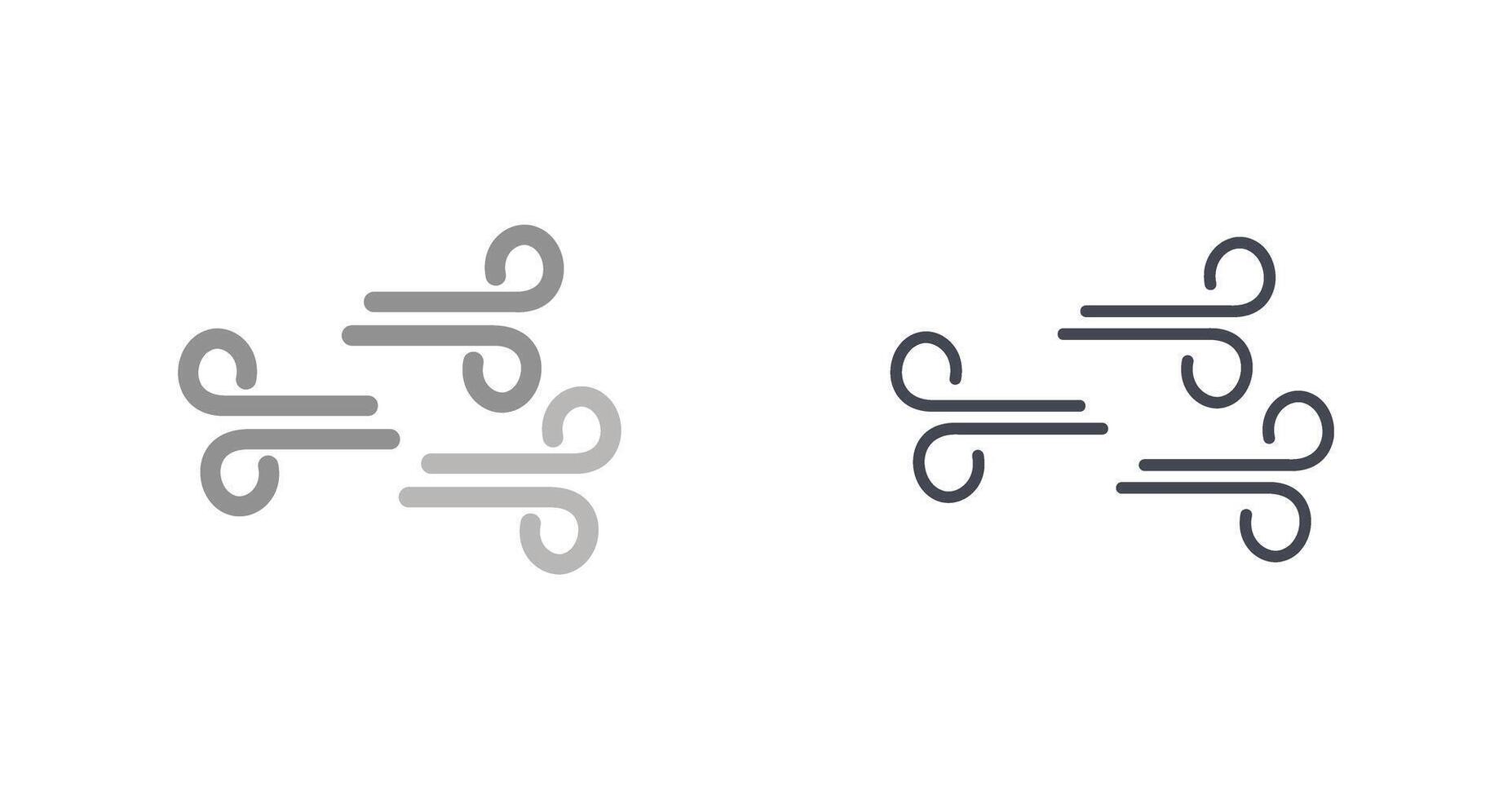 Wind Icon Design vector