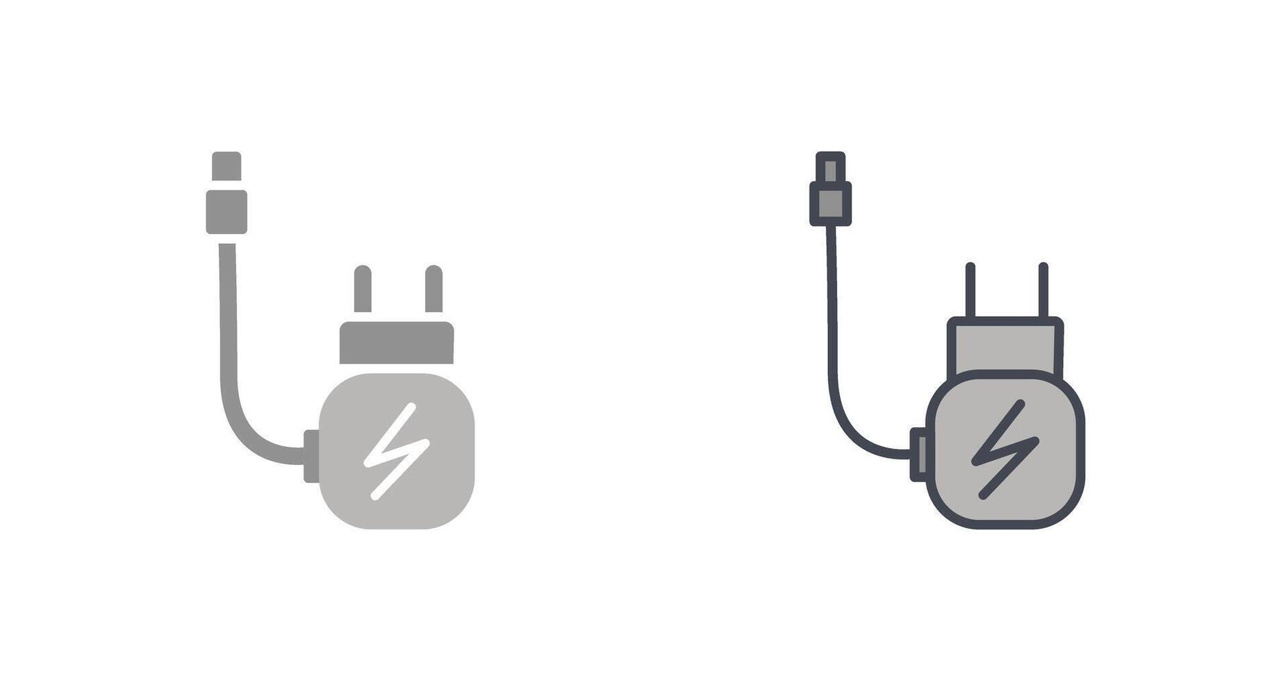 Charger Icon Design vector