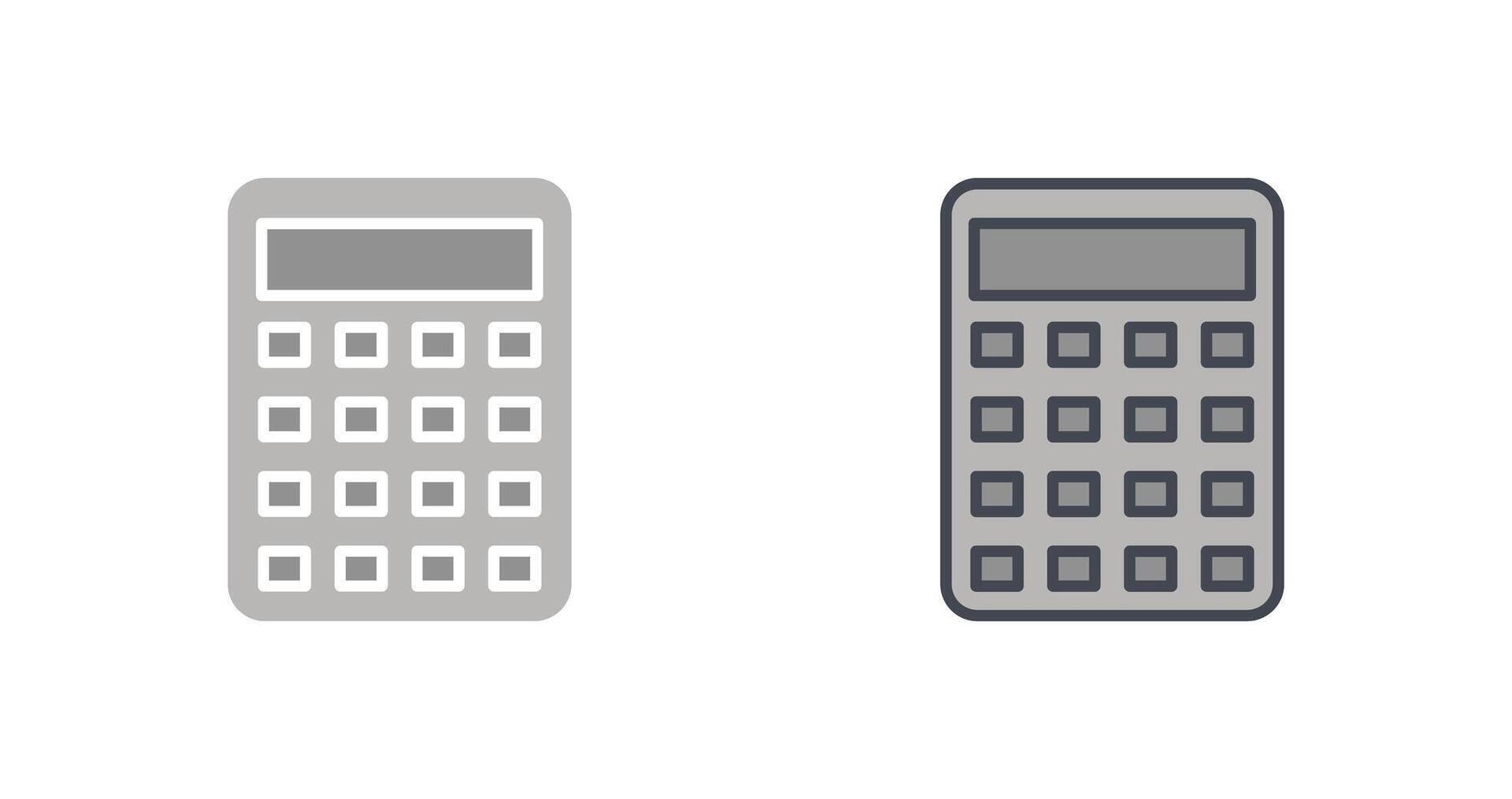 Calculator Icon Design vector
