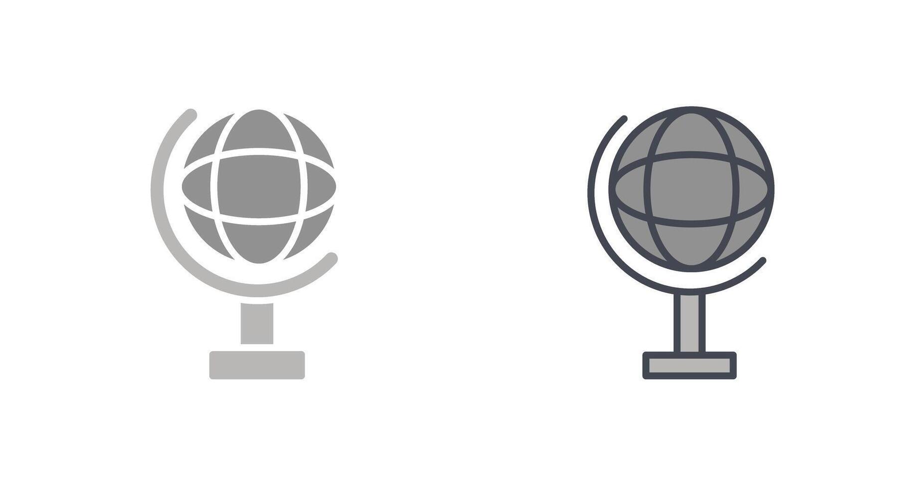 Globe Icon Design vector