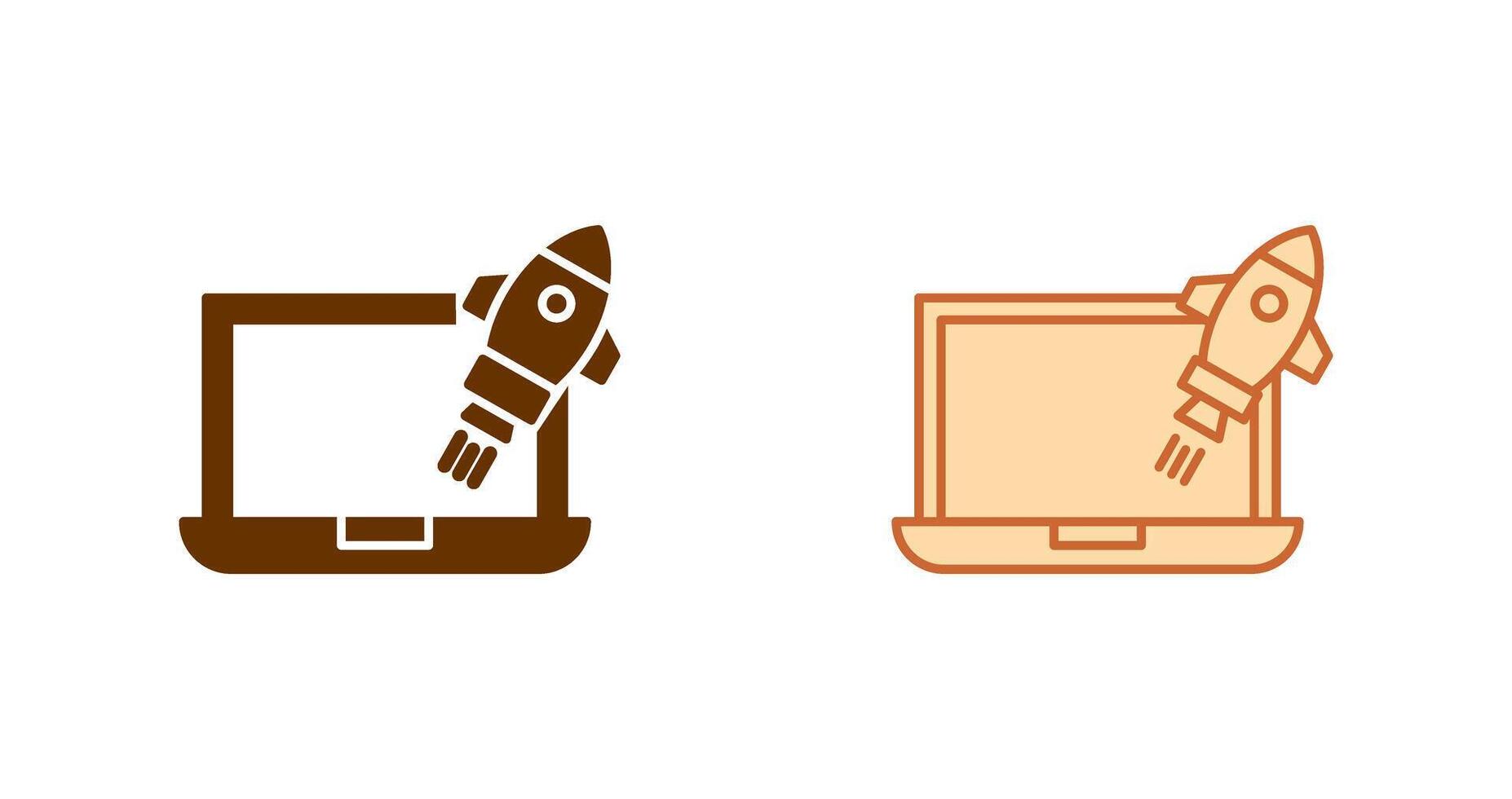 Launch Icon Design vector