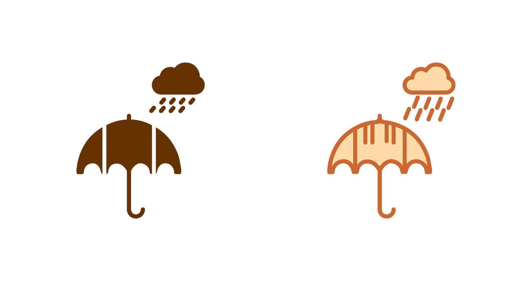 Umbrella Icon Design vector