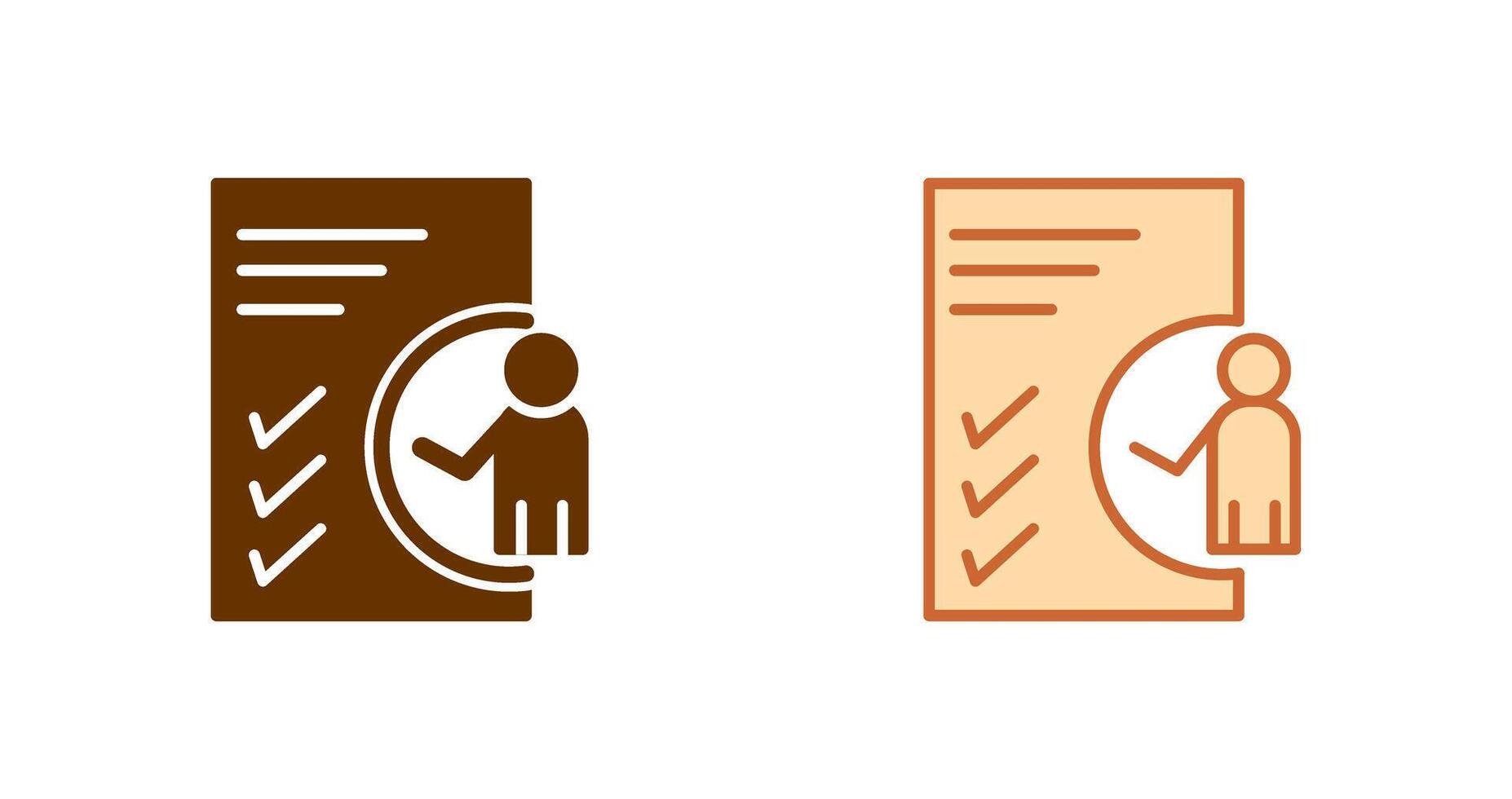 Checklist Icon Design vector