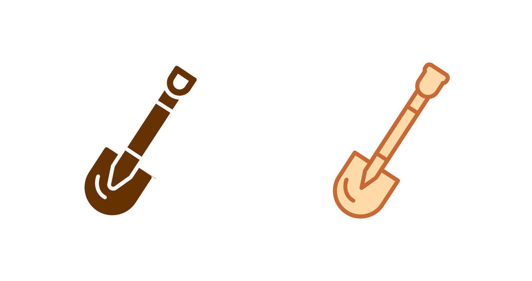 Shovel Icon Design vector