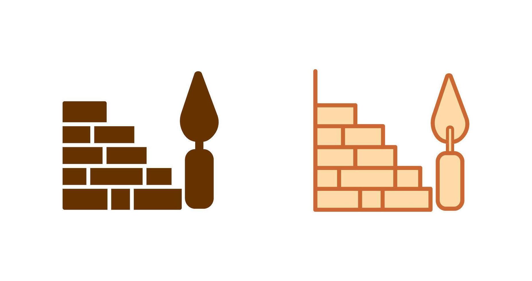 Bricks Icon Design vector