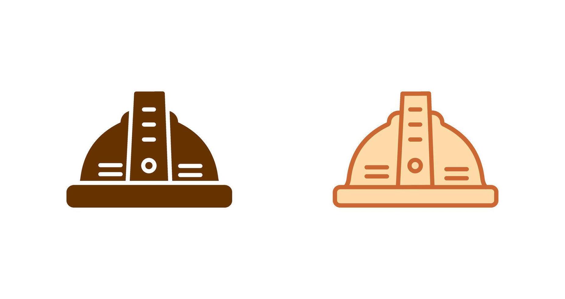 Helmet Icon Design vector