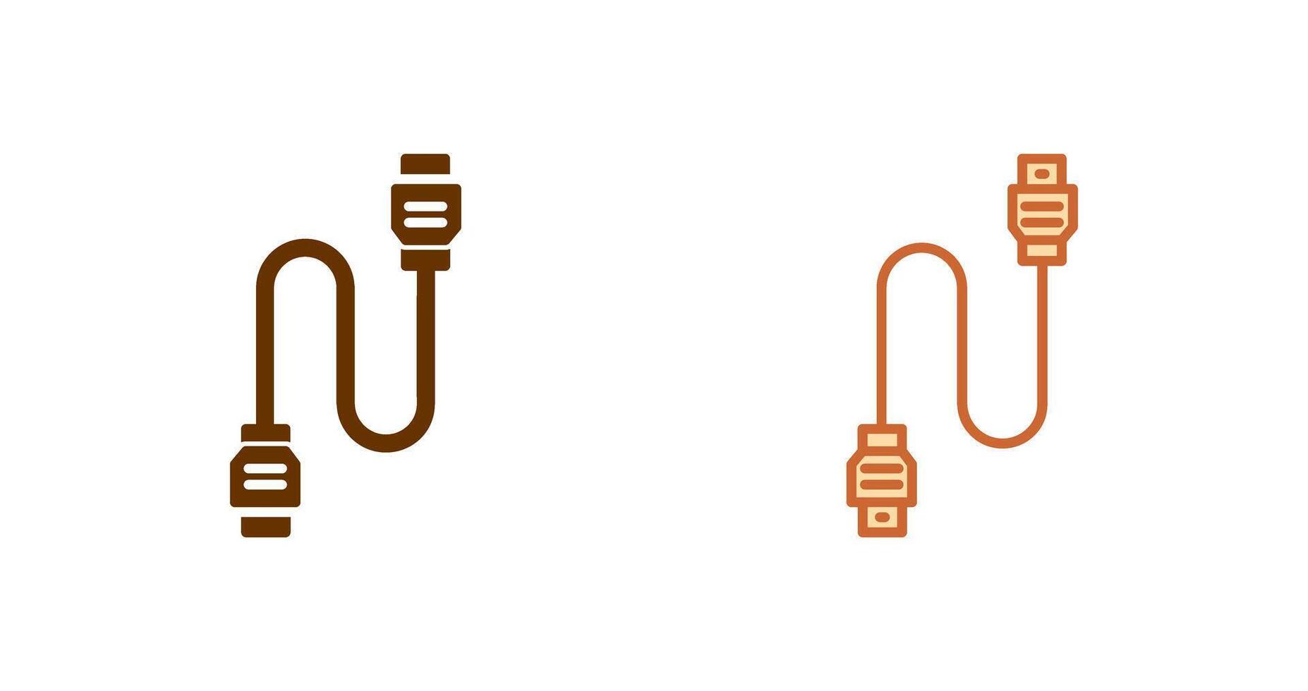 Cables Icon Design vector