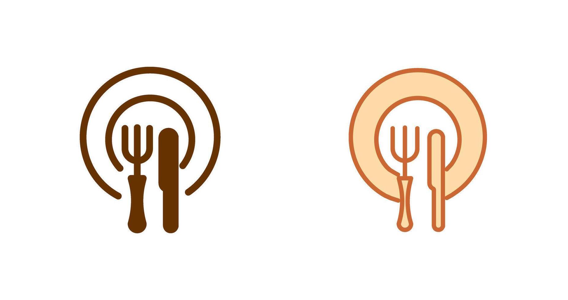 Food Icon Design vector