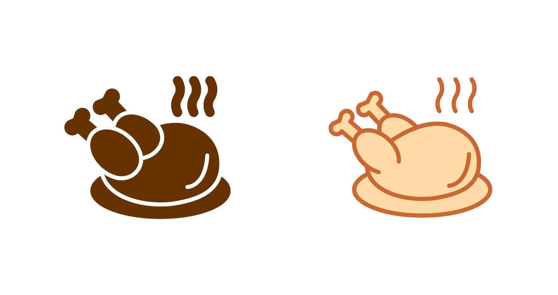 Chicken Icon Design vector