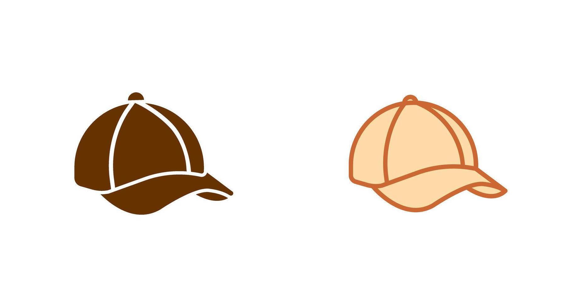 diseño de icono de gorra vector