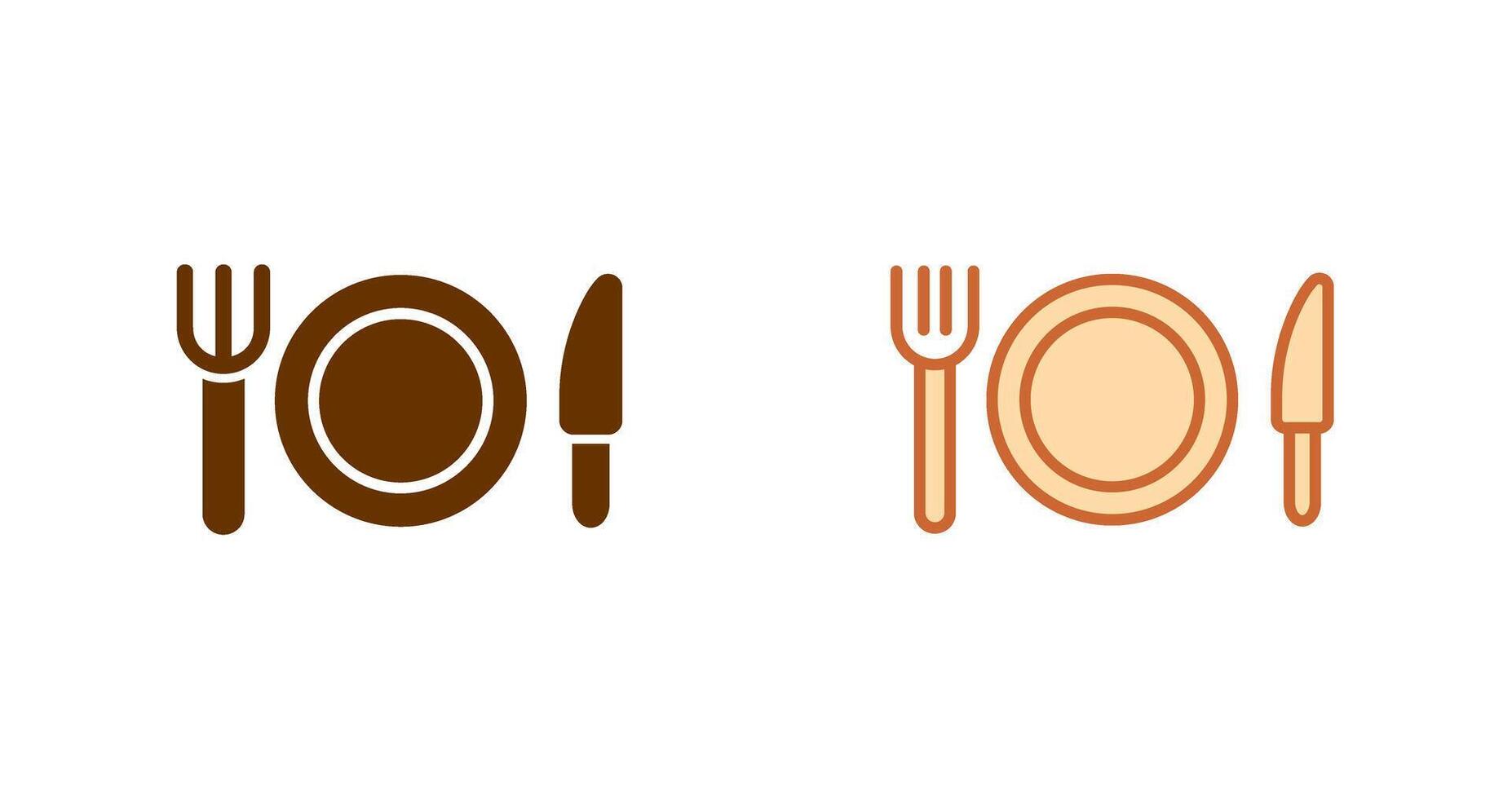 Food Icon Design vector