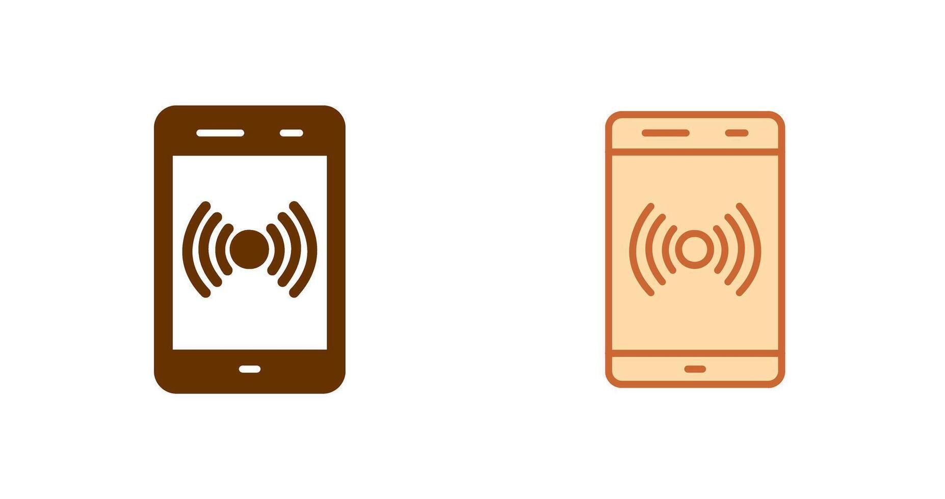 Personal Hotspot Icon Design vector