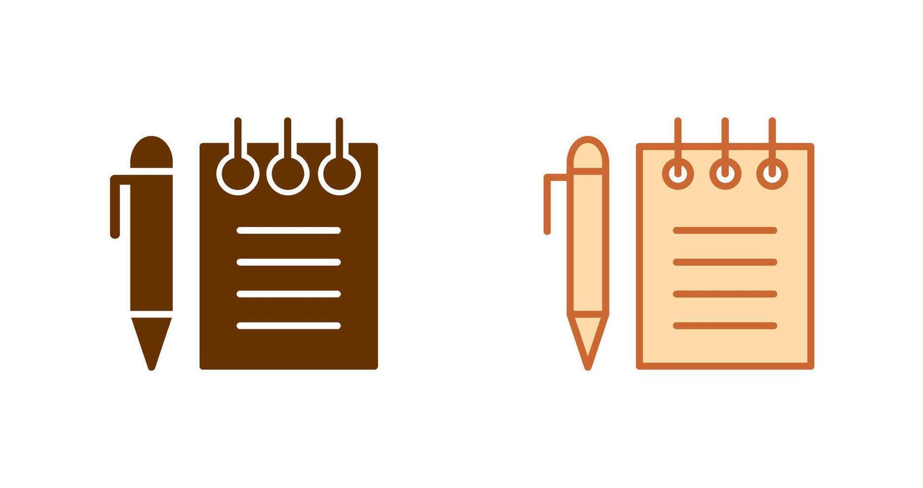 Note Icon Design vector