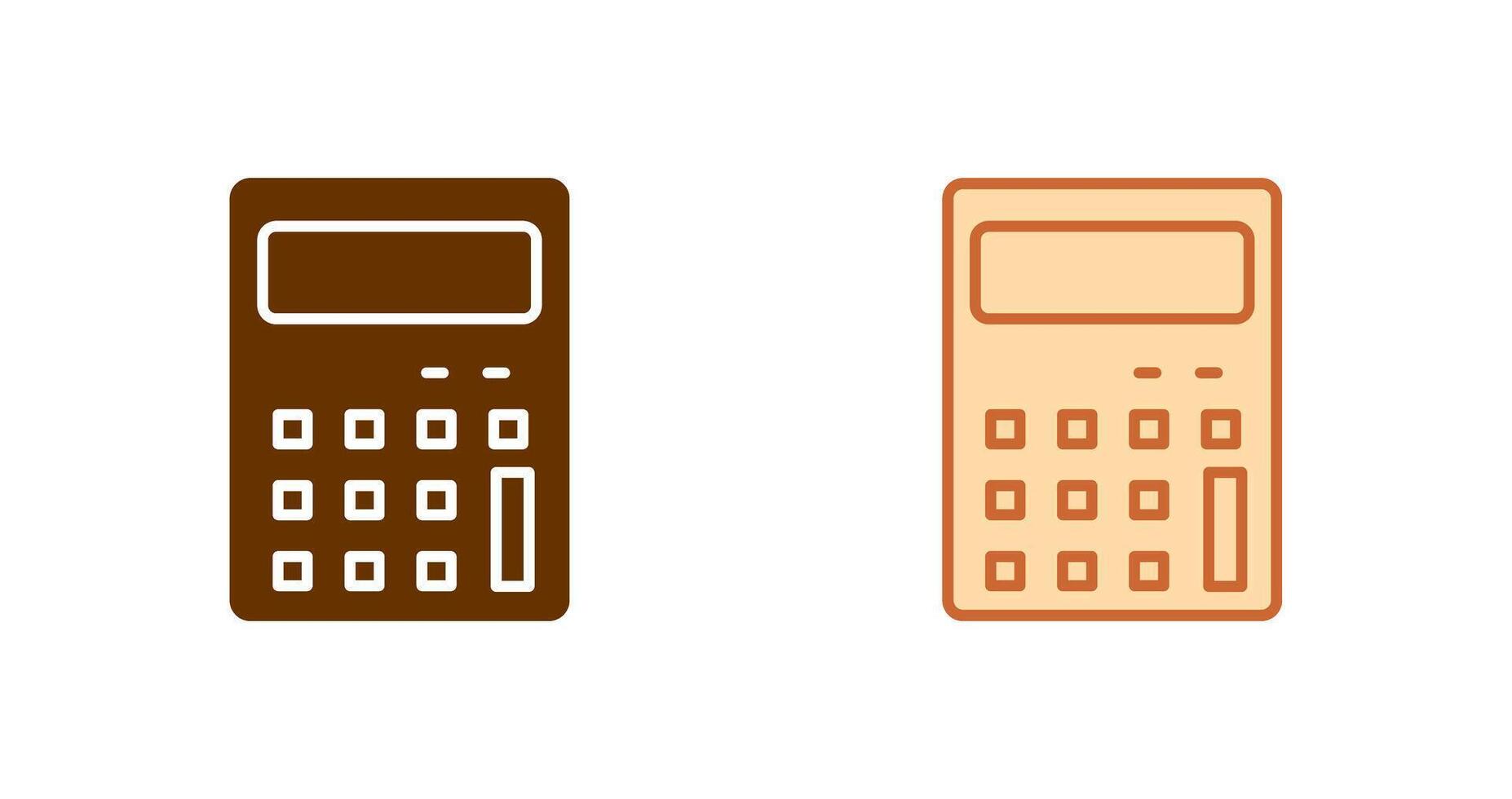 Calculator Icon Design vector