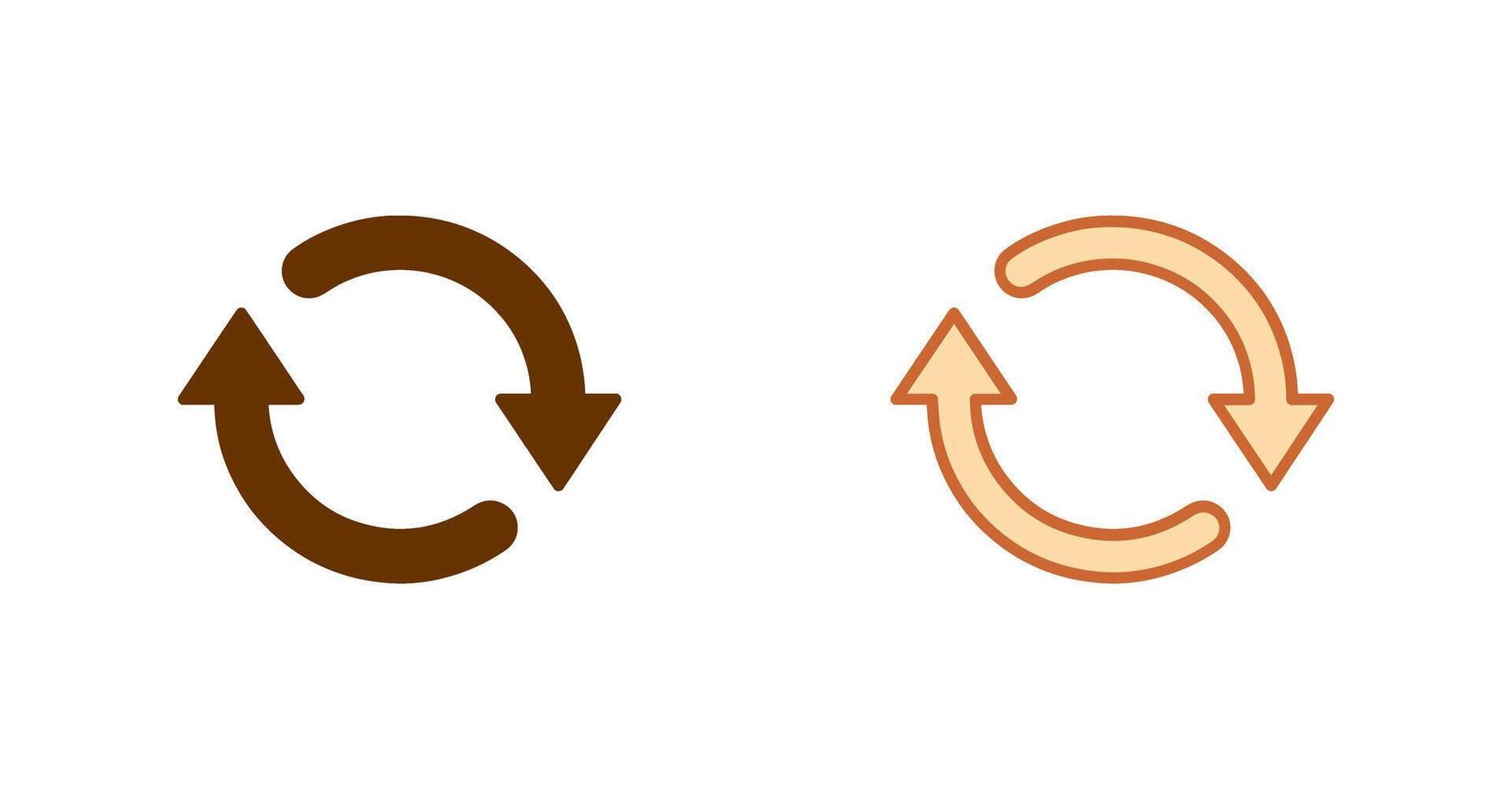 Sync Icon Design vector