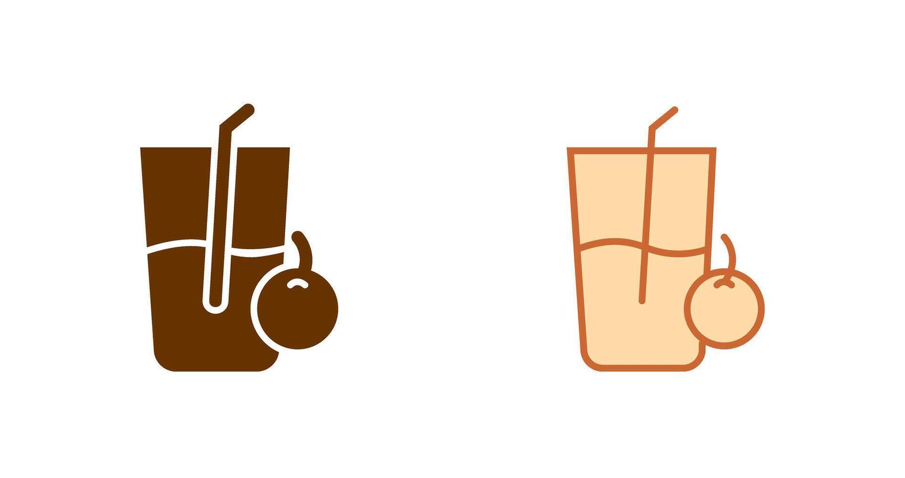 Juice Icon Design vector